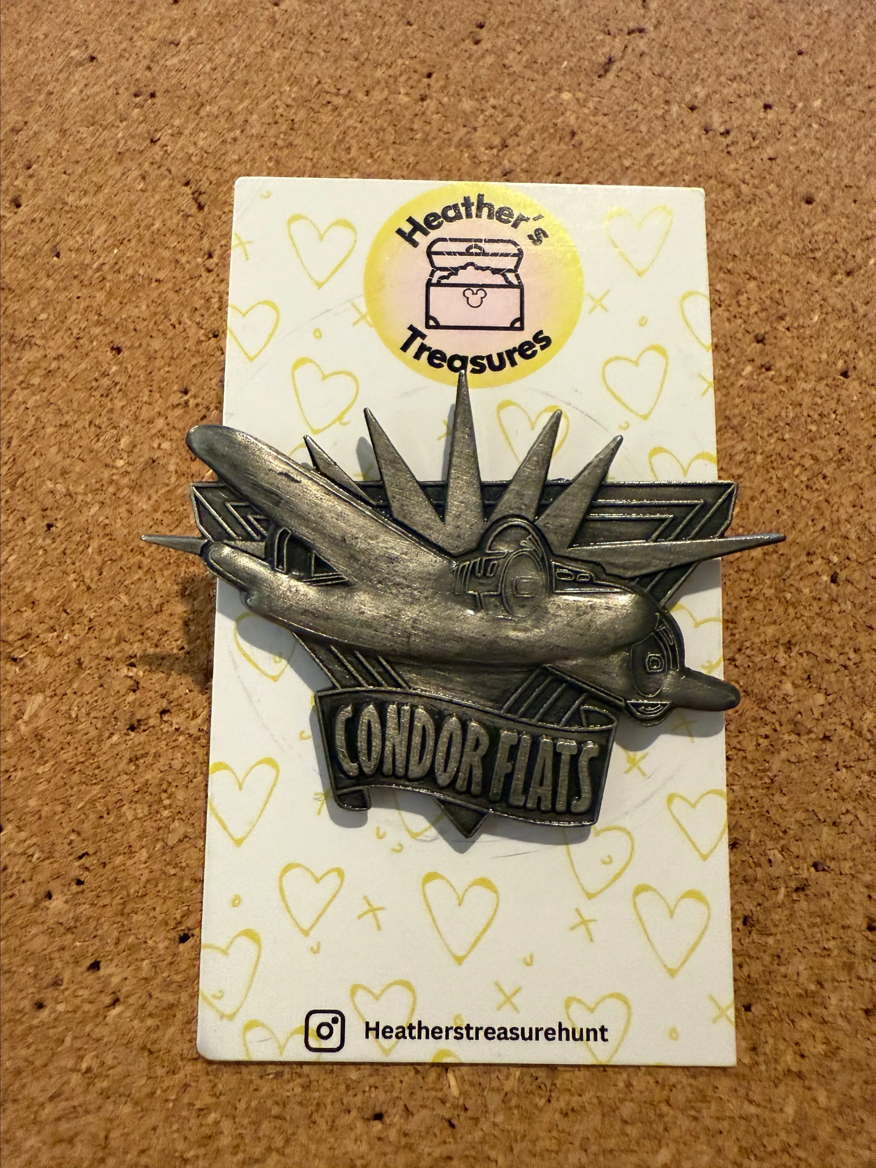 Product image for Opening Team - Condor Flats pin (A1)