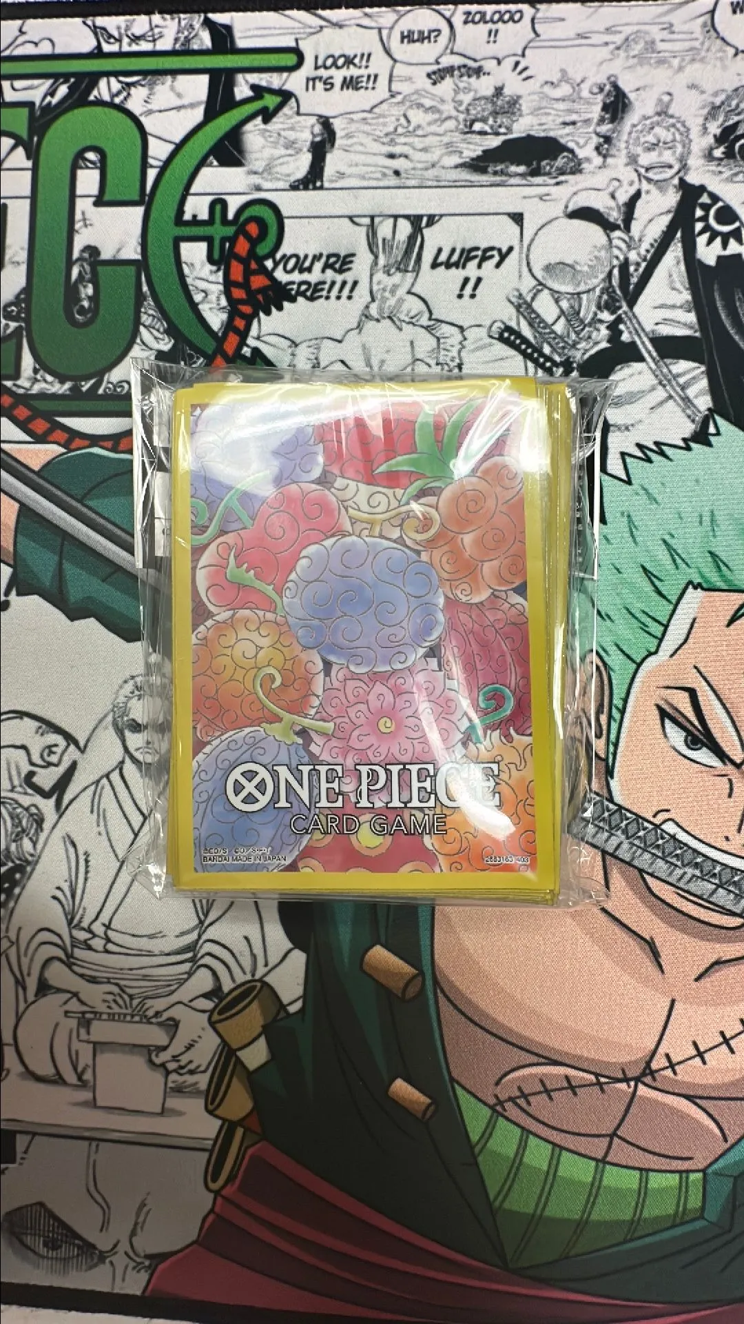 Product image for Bandai Official Deck Sleeves (Devil Fruit)