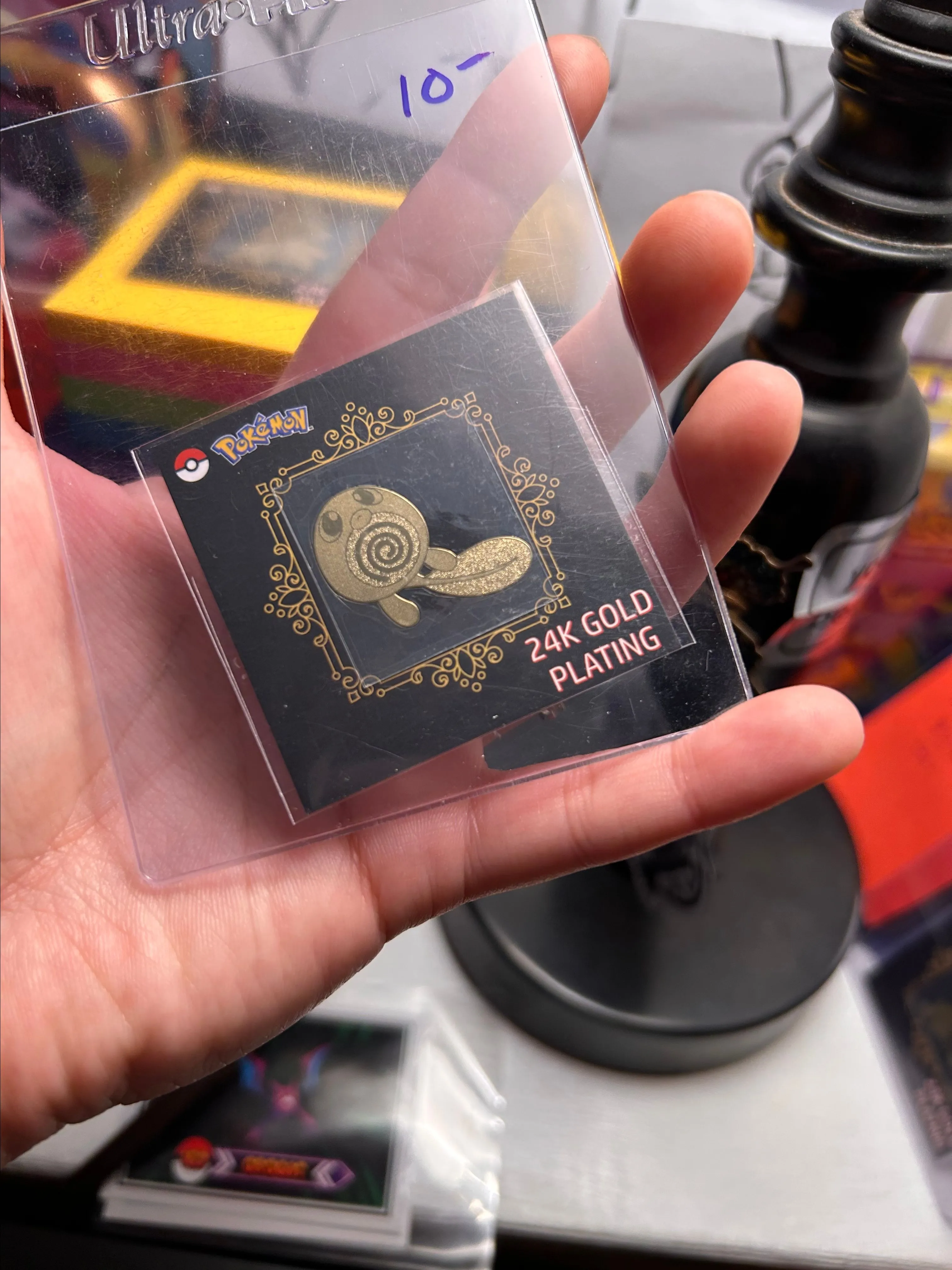 Product image for 24k Poliwag Gold Plated Sticker