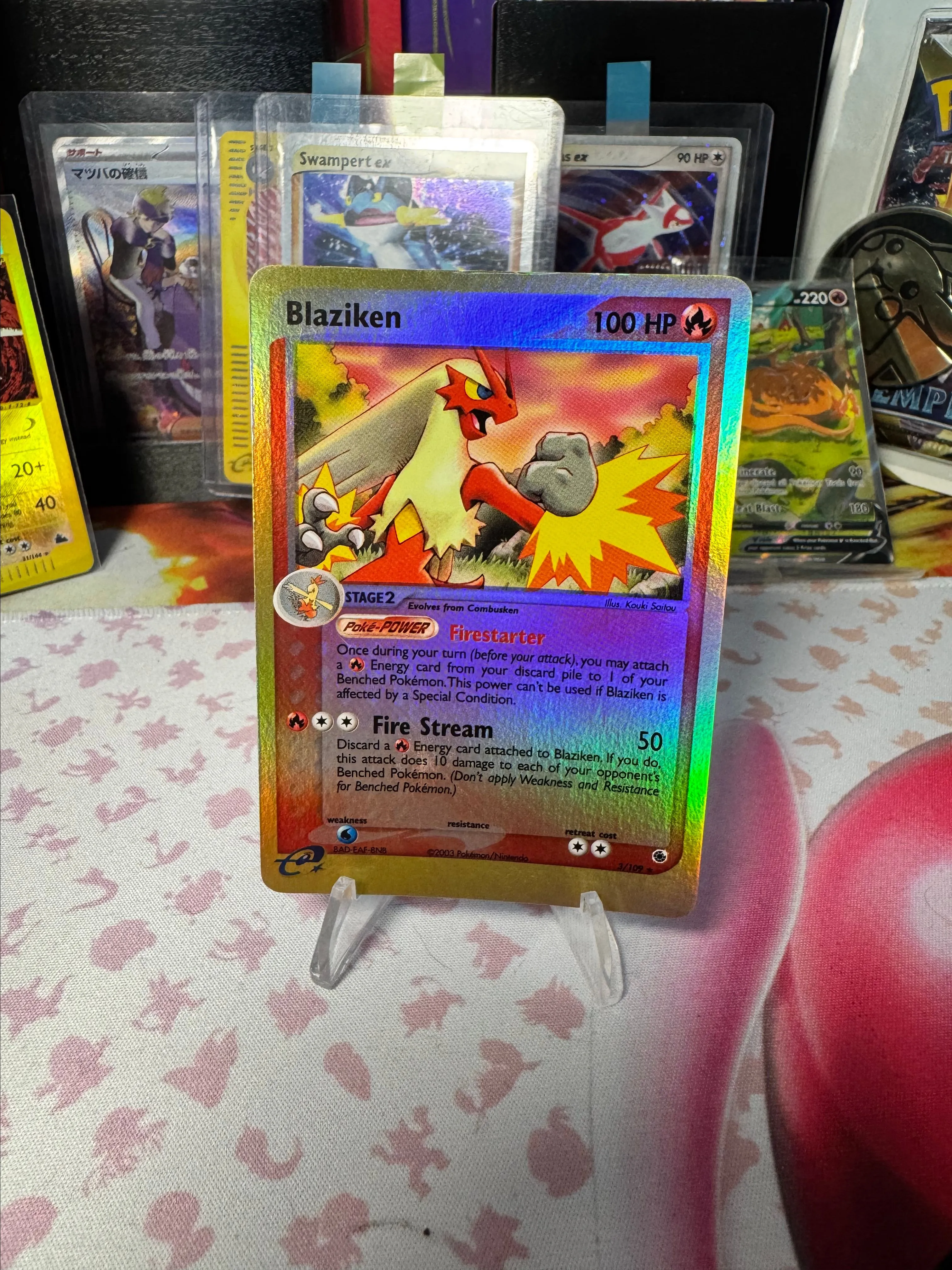 Product image for Blaziken (3) Rev Holo LP