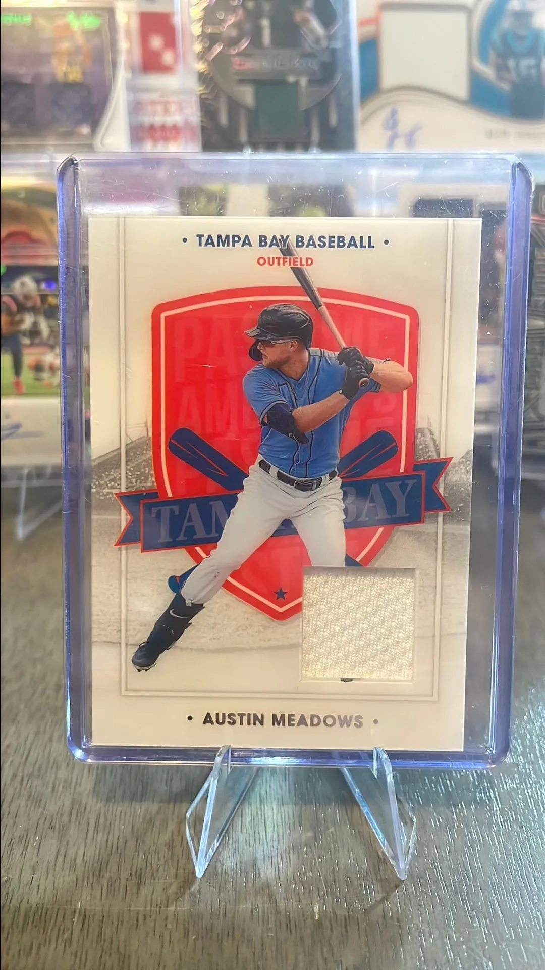 Product image for Austin Meadows 2021 Chronicles America's Pastime Patch #68