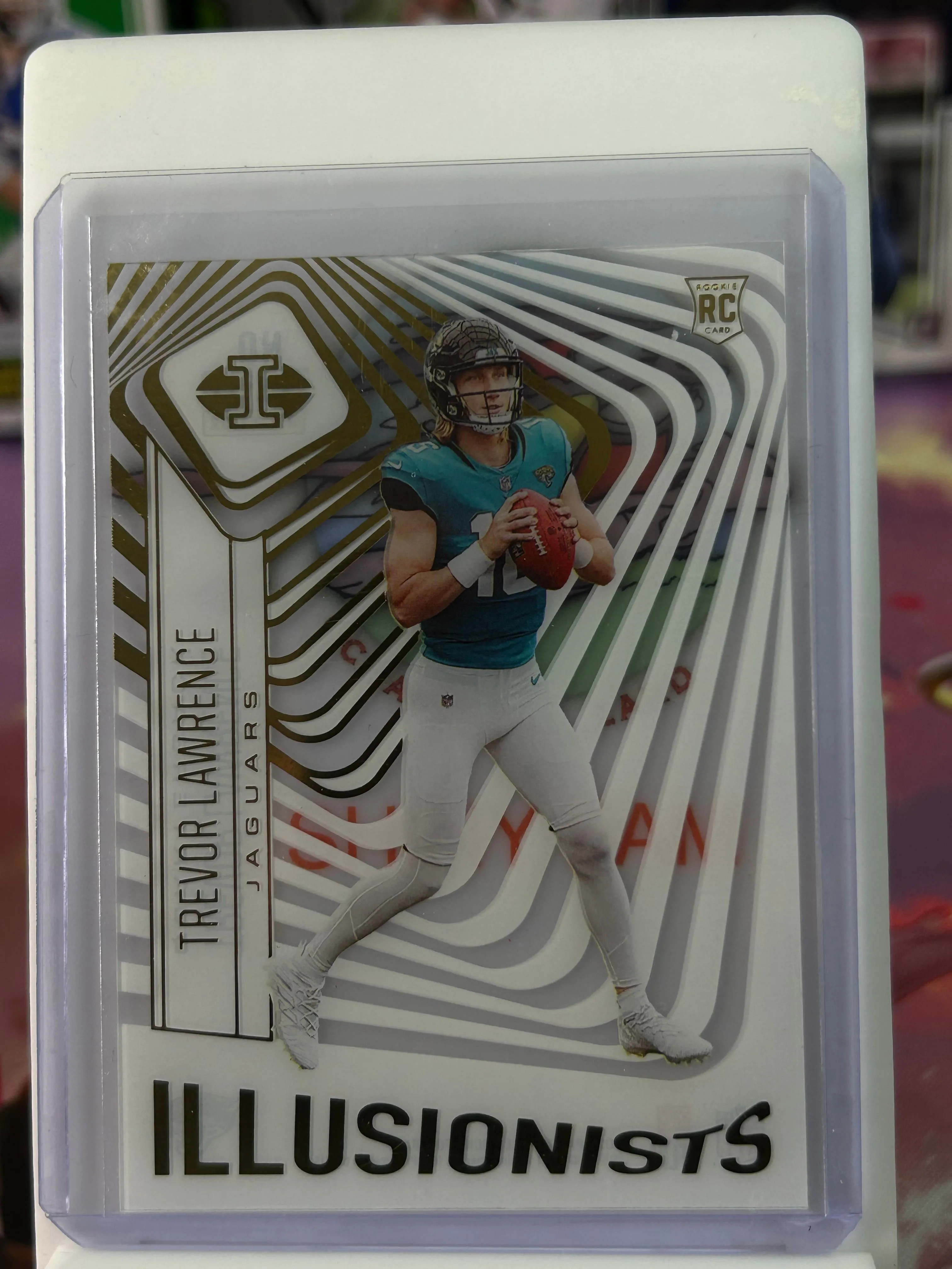 Product image for Trevor Lawrence rookie card