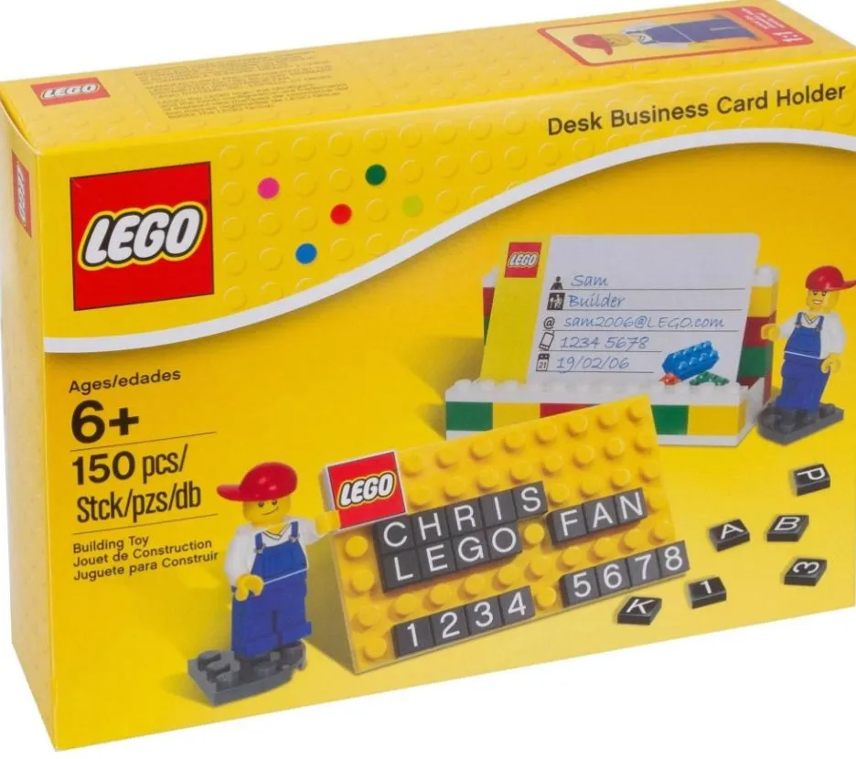 Product image for Lego 850425 Desk Business Card Holder