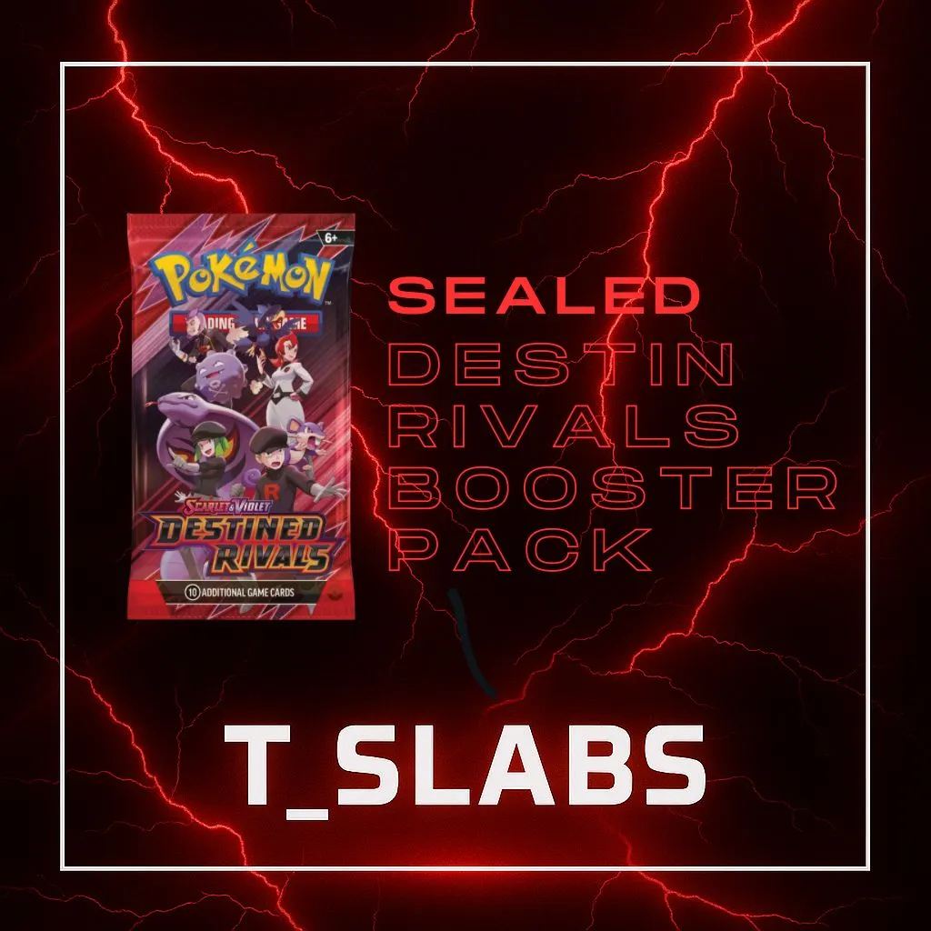 Destined Rivals Booster Pack (Shipped Sealed)  Whatnot: Shop, Sell, Connect