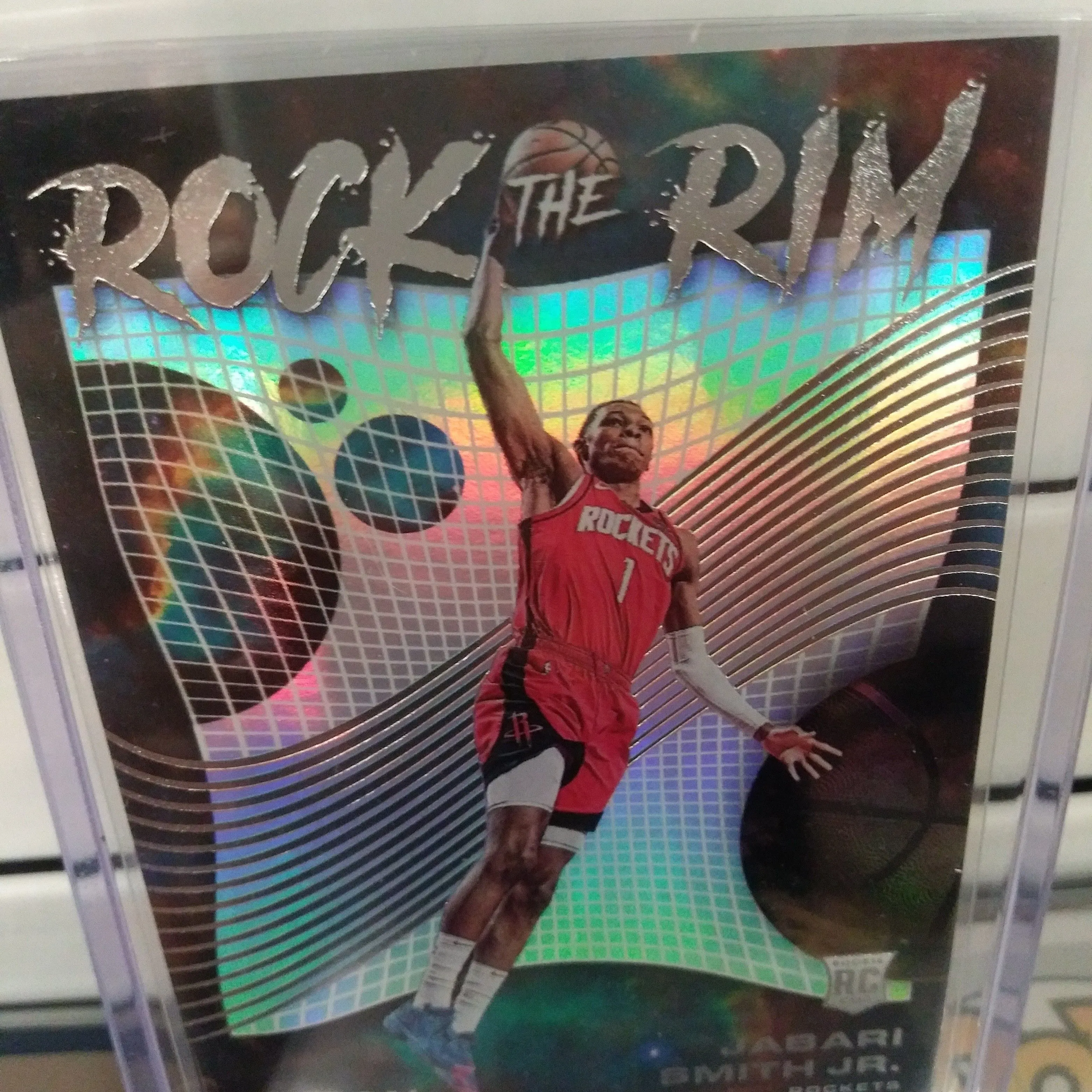 Product image for 2022-23 Recon Jabari Smith Jr No. 15 Rock the Rim