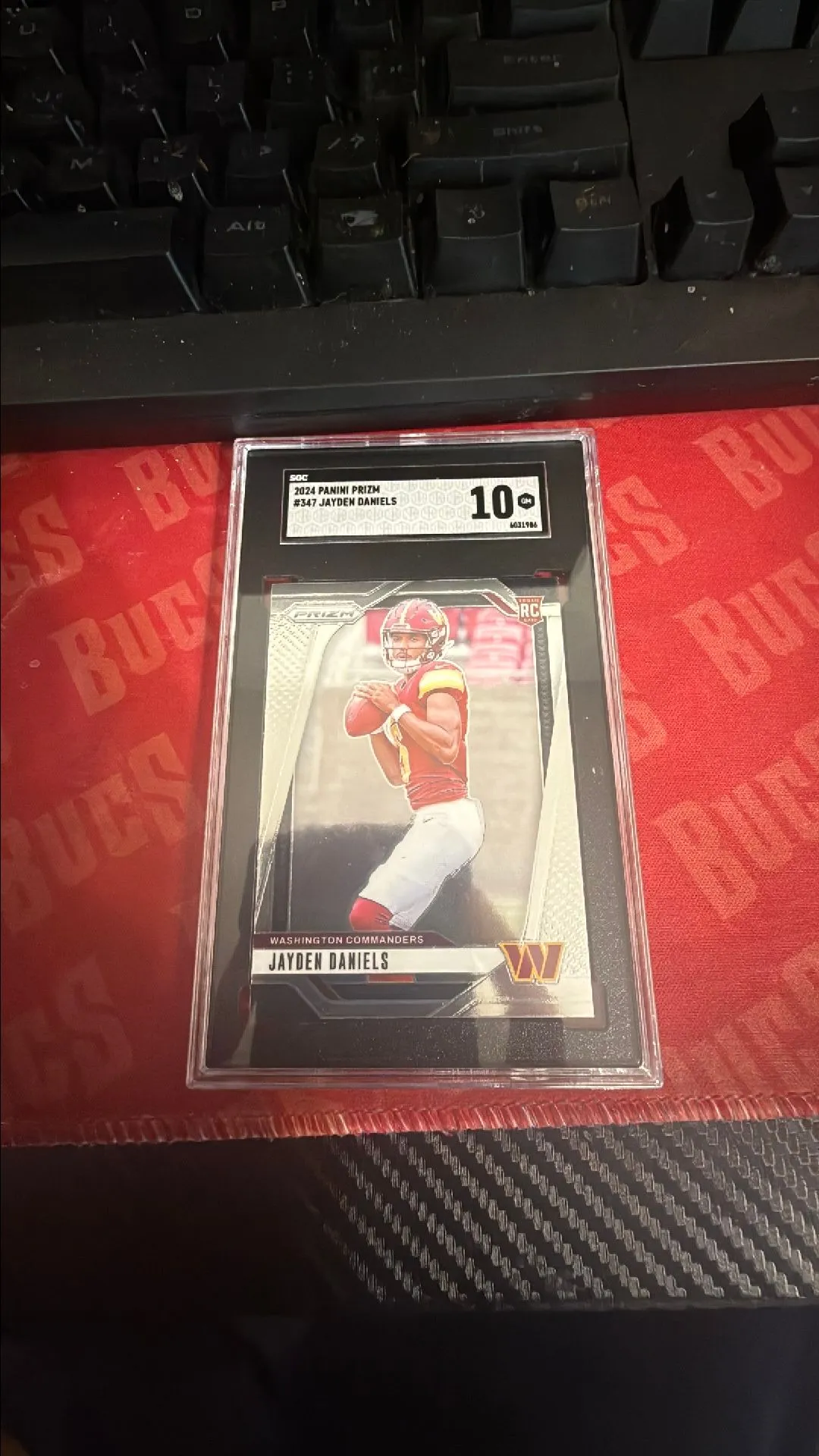 Product image for 2024 Prizm Jayden Daniels RC CSG 10