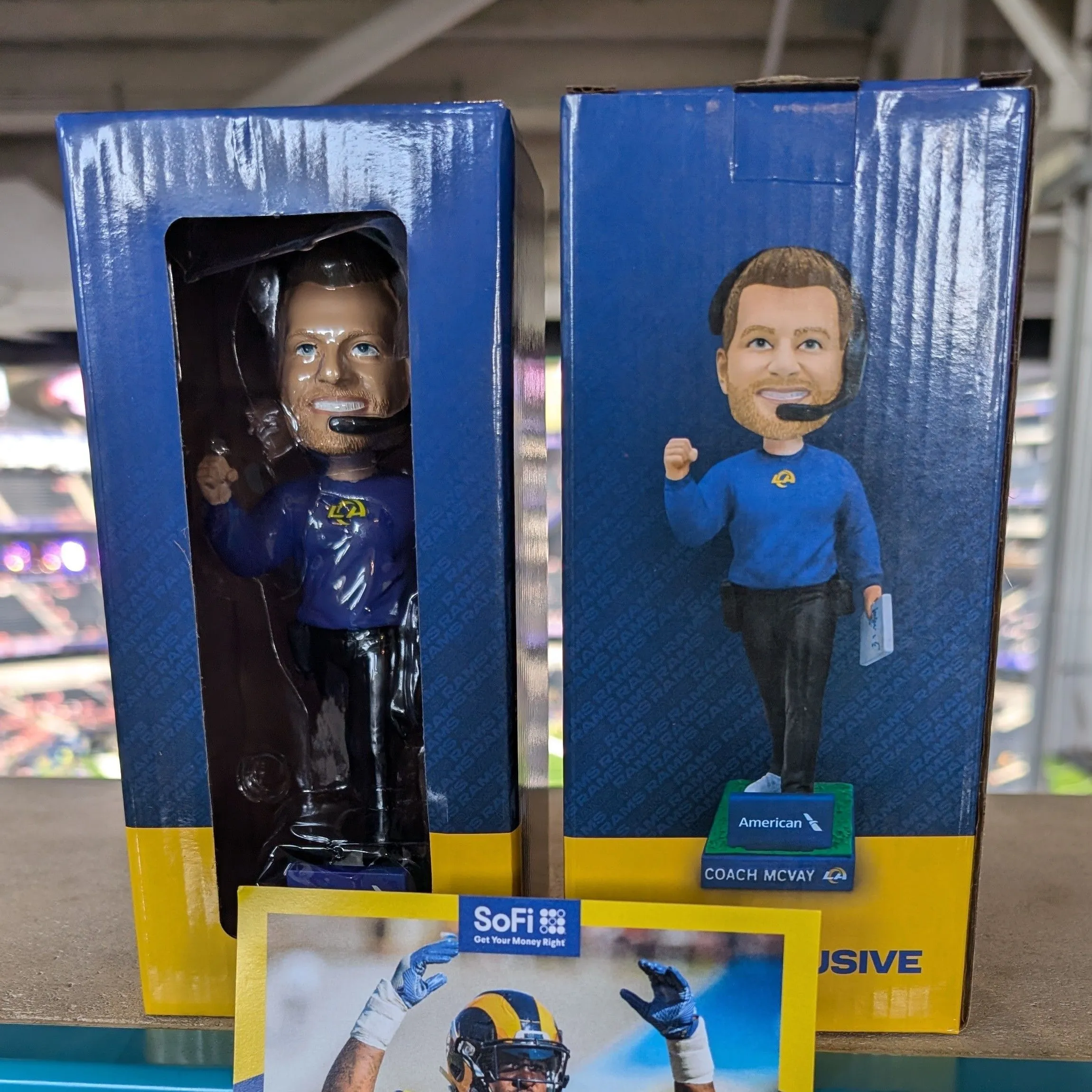 Product image for Sean McVay Bobblehead 9/22/2024 Rams Season Ticket Member Give Away