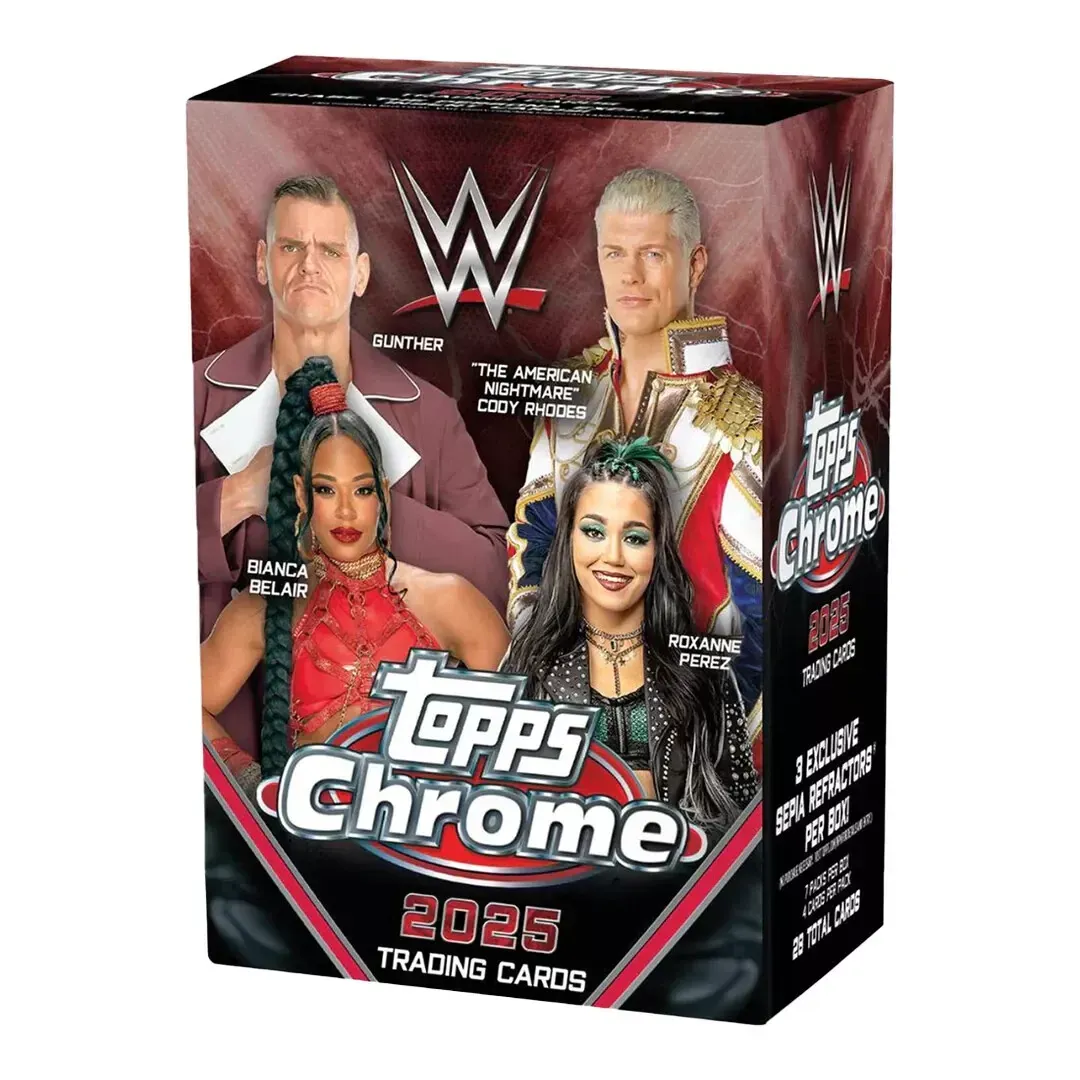 Product image for 2025 TOPPS CHROME WWE BLASTER