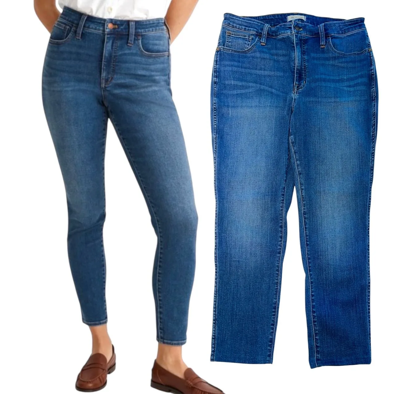 Product image for 304. LARGE (32/14) // MADEWELL CURVY ROADTRIPPER JEANS