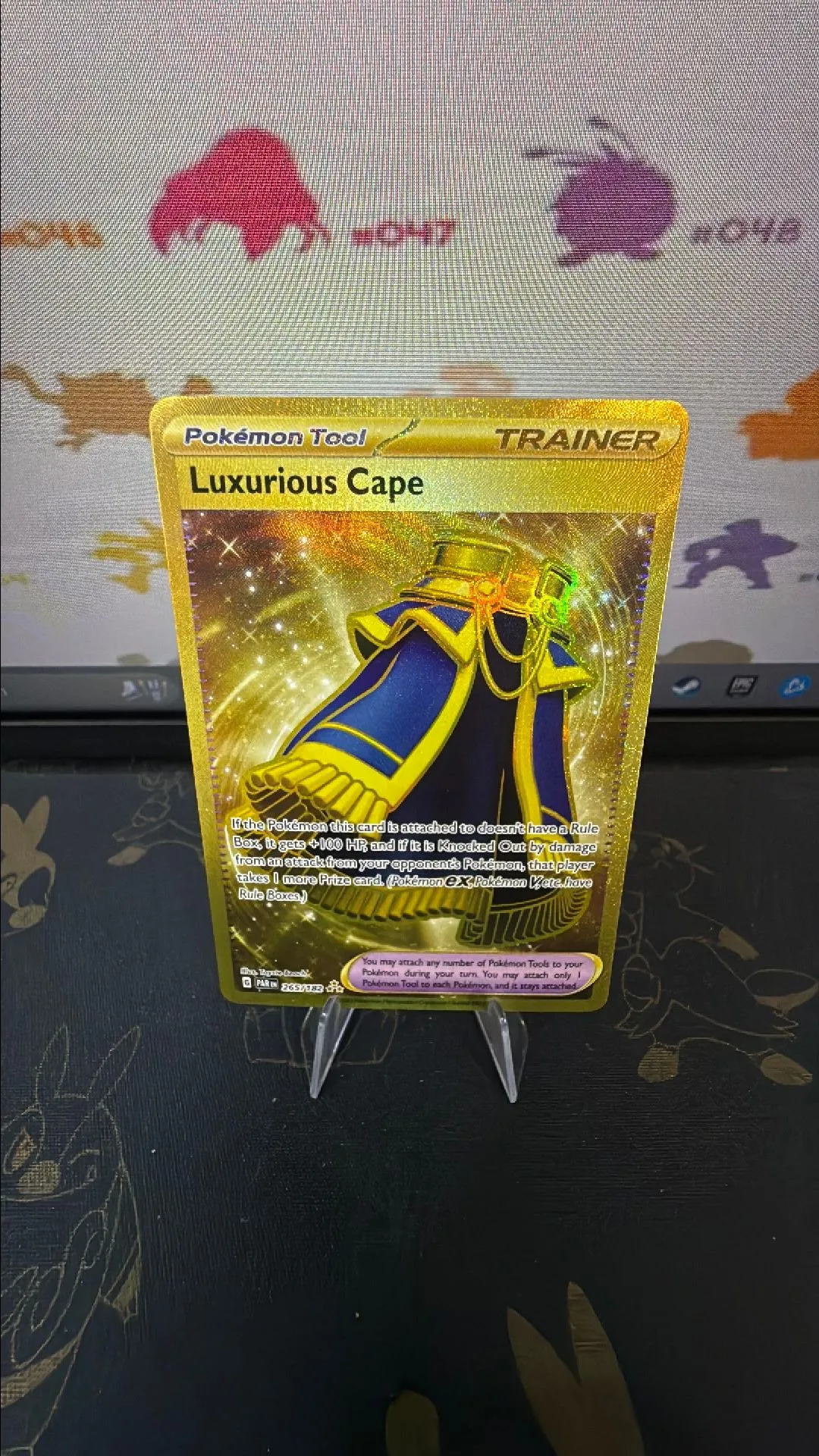 Luxurious Cape Gold Card!  Whatnot: Shop, Sell, Connect