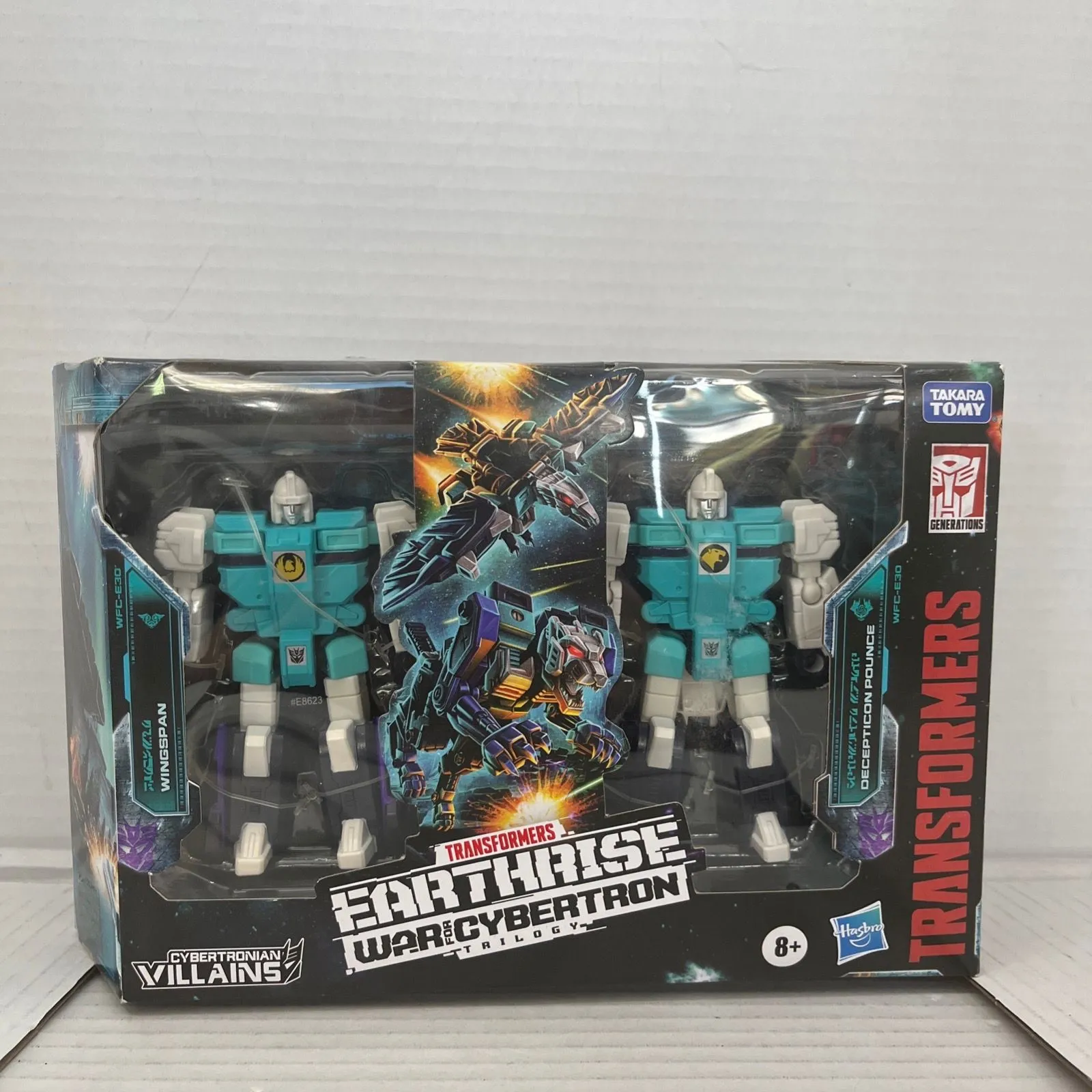 Product image for 🔥 Transformers Earthrise War For Cybertron  Wingspan & Pounce Decepticon Clones