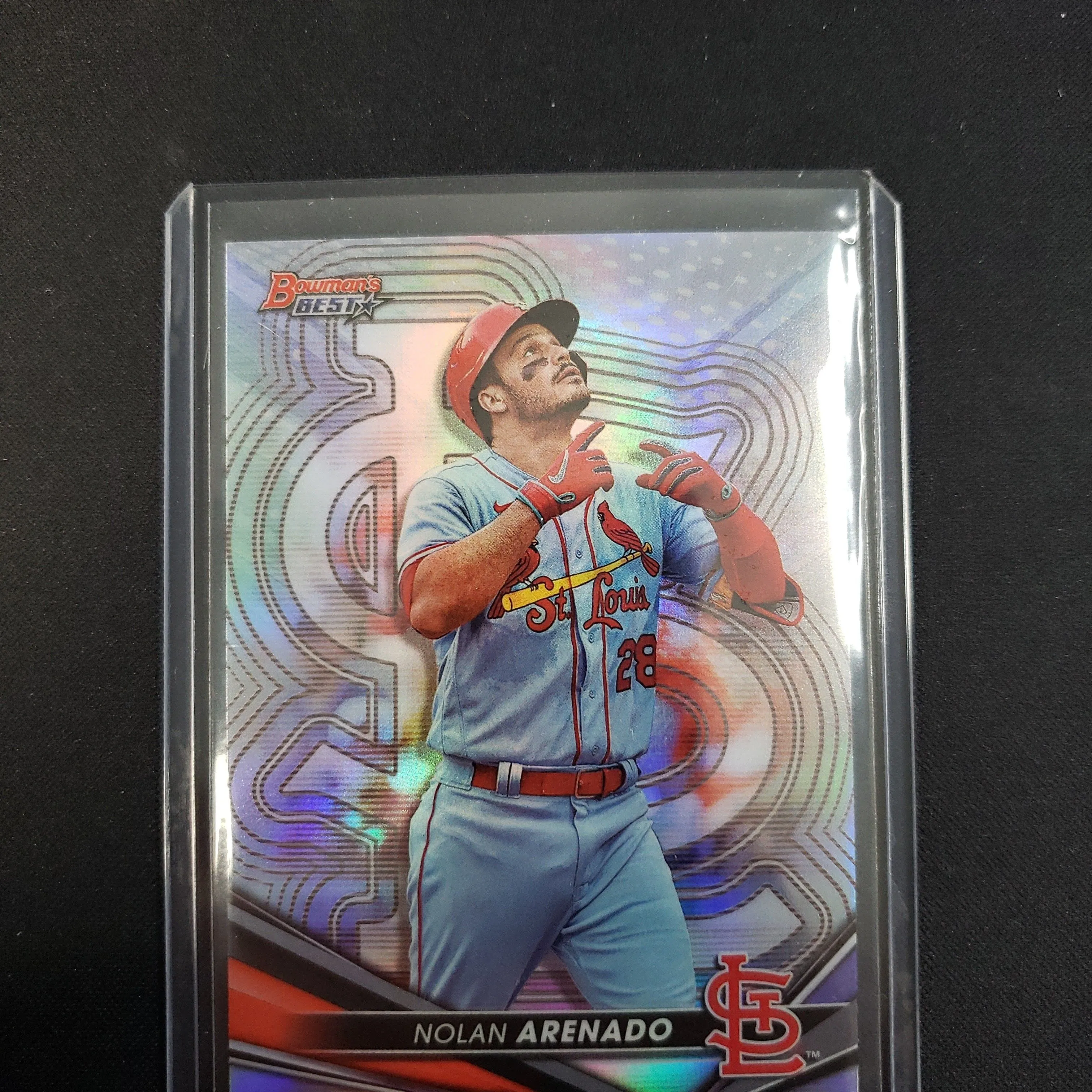 Product image for 2022 Bowmans best Nolan Arenado refractor STL