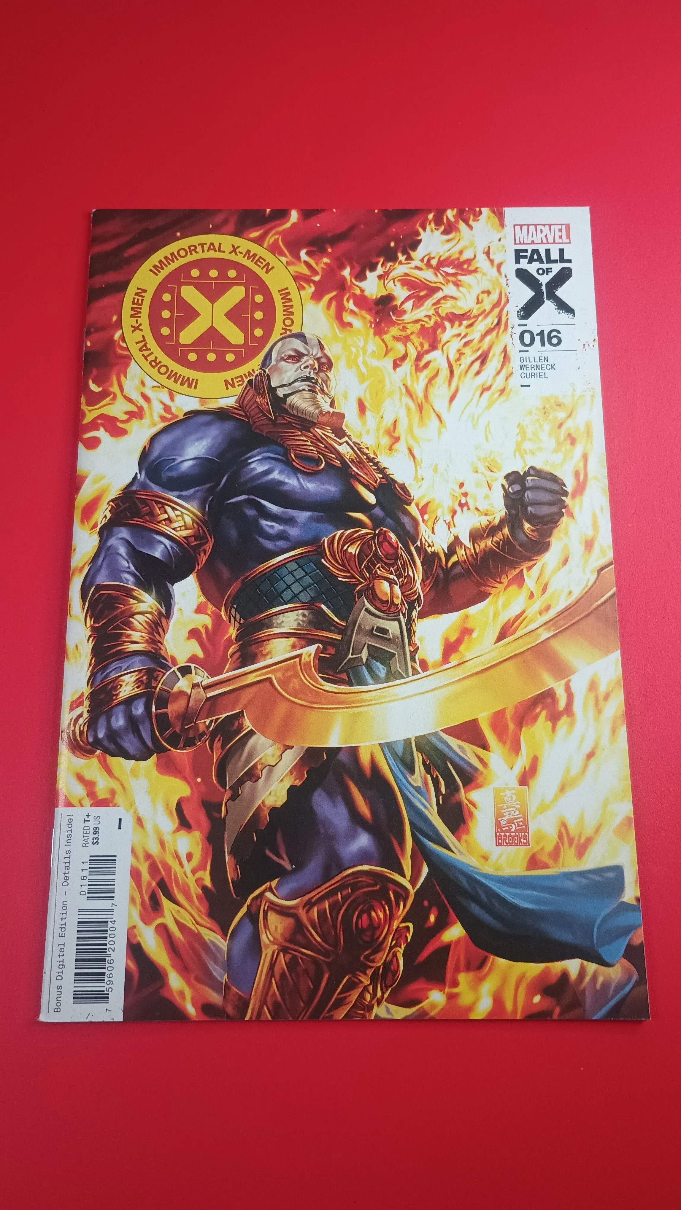 Product image for Immortal X-Men #16 Mark Brooks Cover 