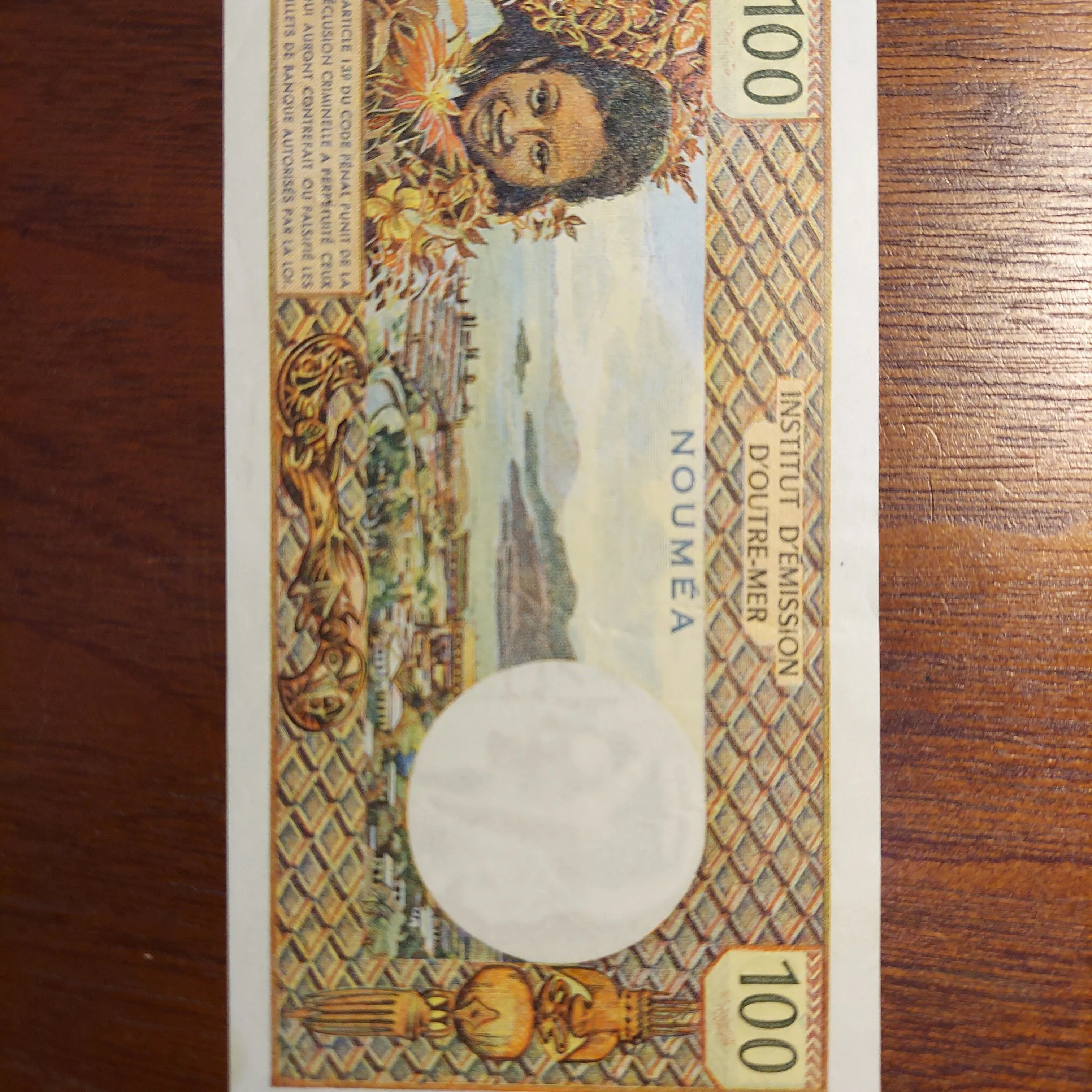 Product image for 1973 New Caldonia 100 Francs