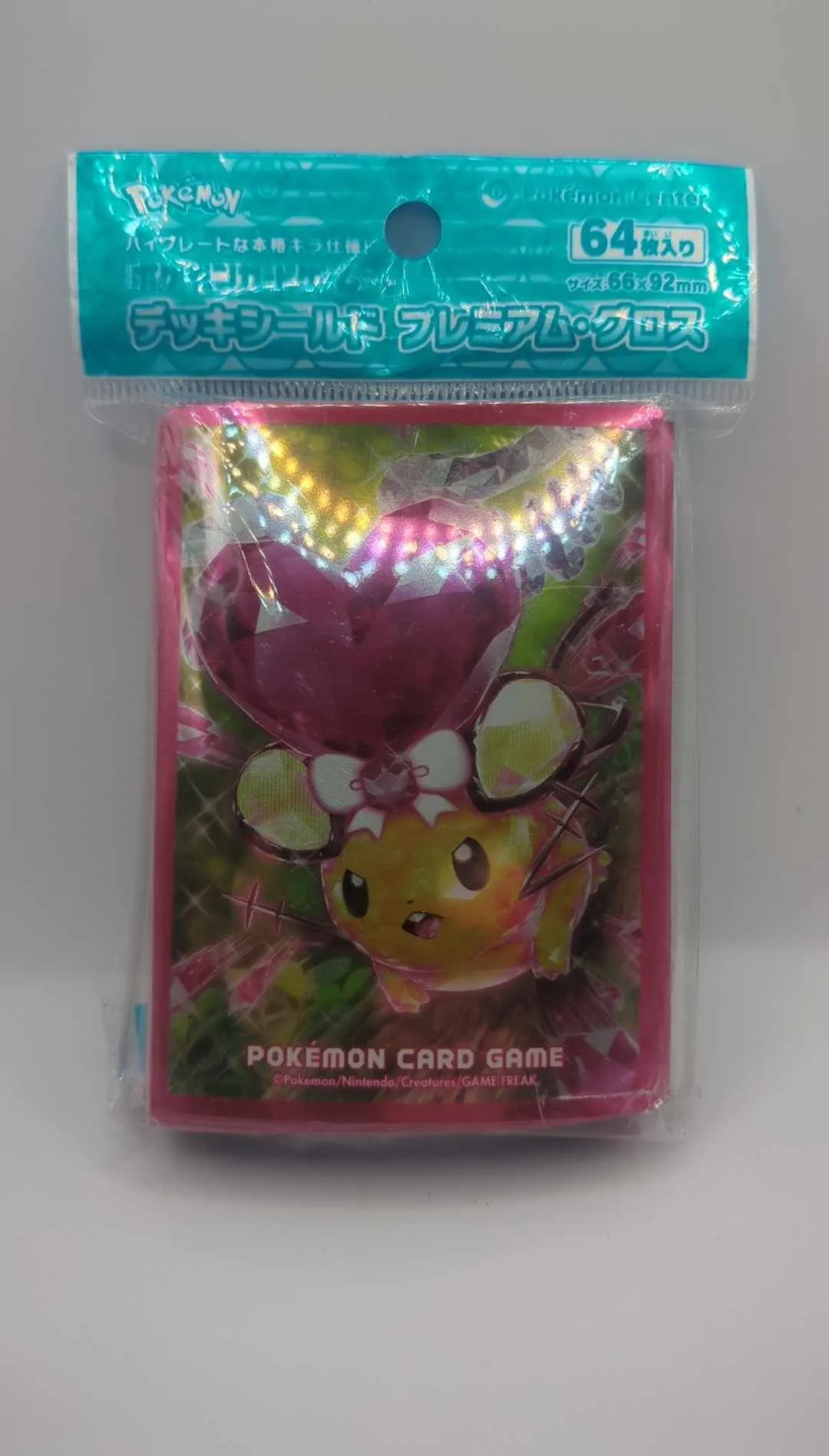Product image for Pokémon Center Dedenne Playing Sleeves Sealed