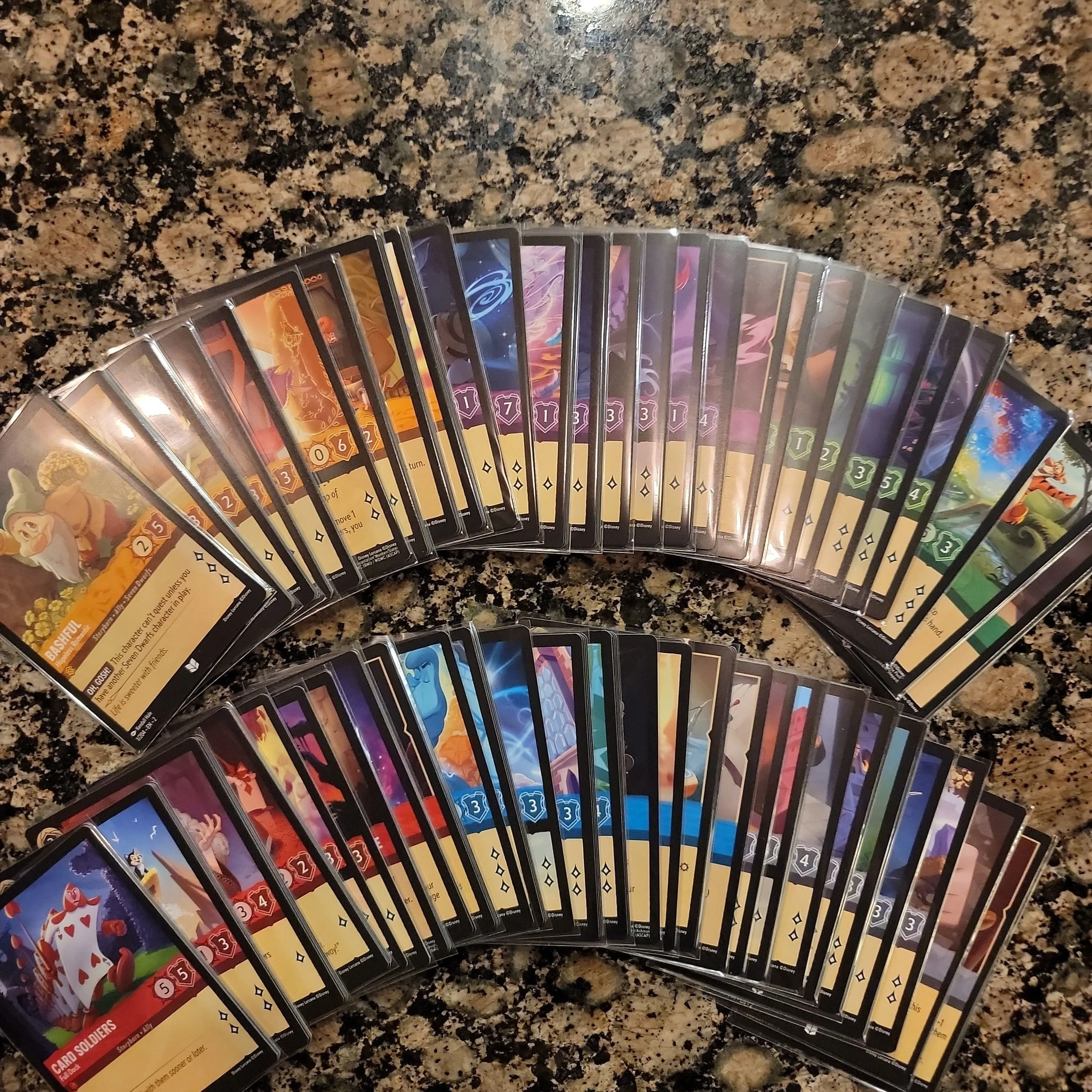 Product image for Lorcana! Full Uncommon playset from Rise of the Floodborn