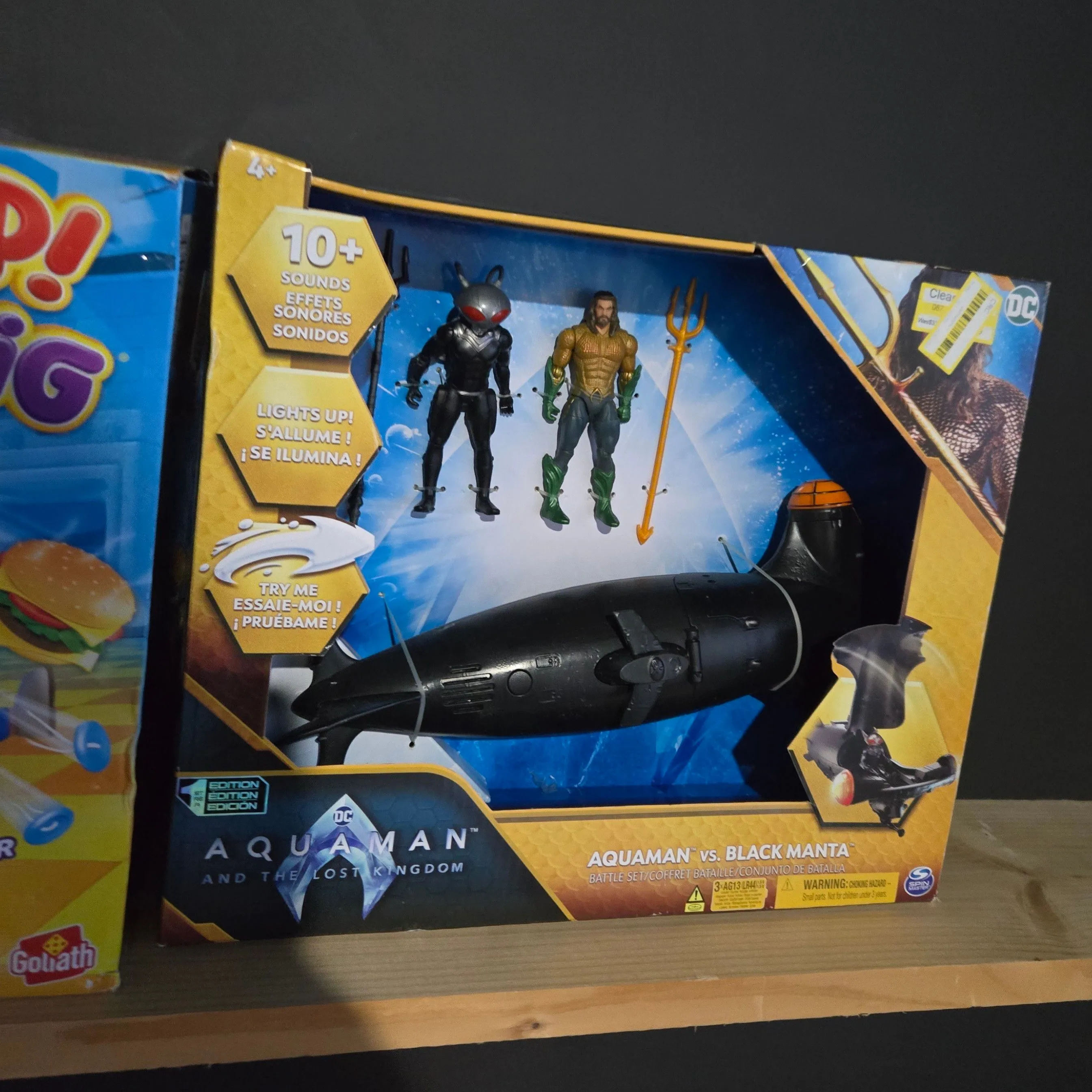 Product image for Aquaman VS Black Manta Toy New