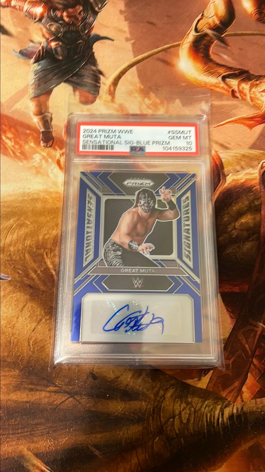 Product image for The Great Muta Blue Auto Prizm