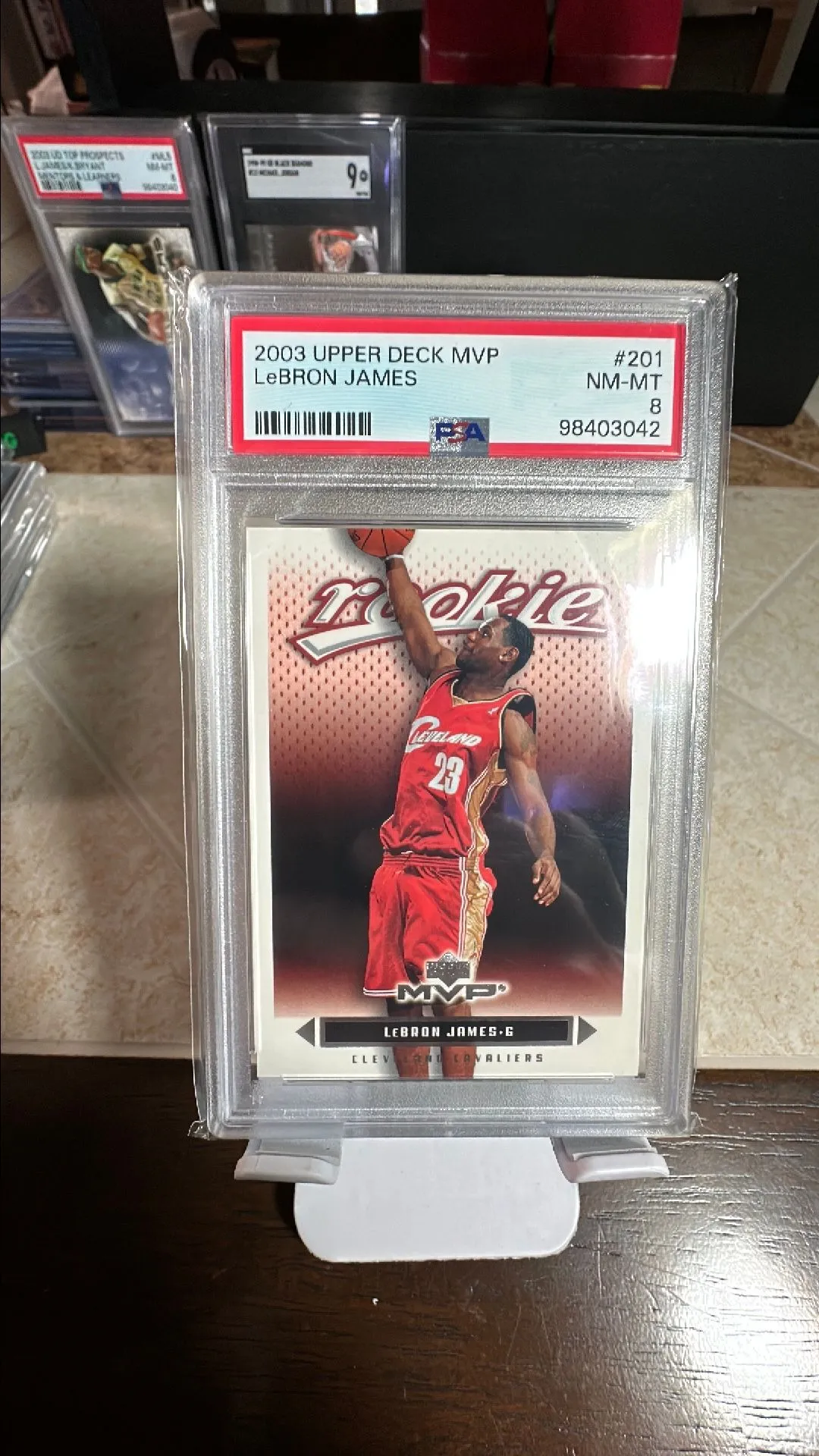 2003 upper deck mvp lebron james