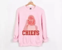 Product image for Taylor Swift Chiefs Etsy Pullover