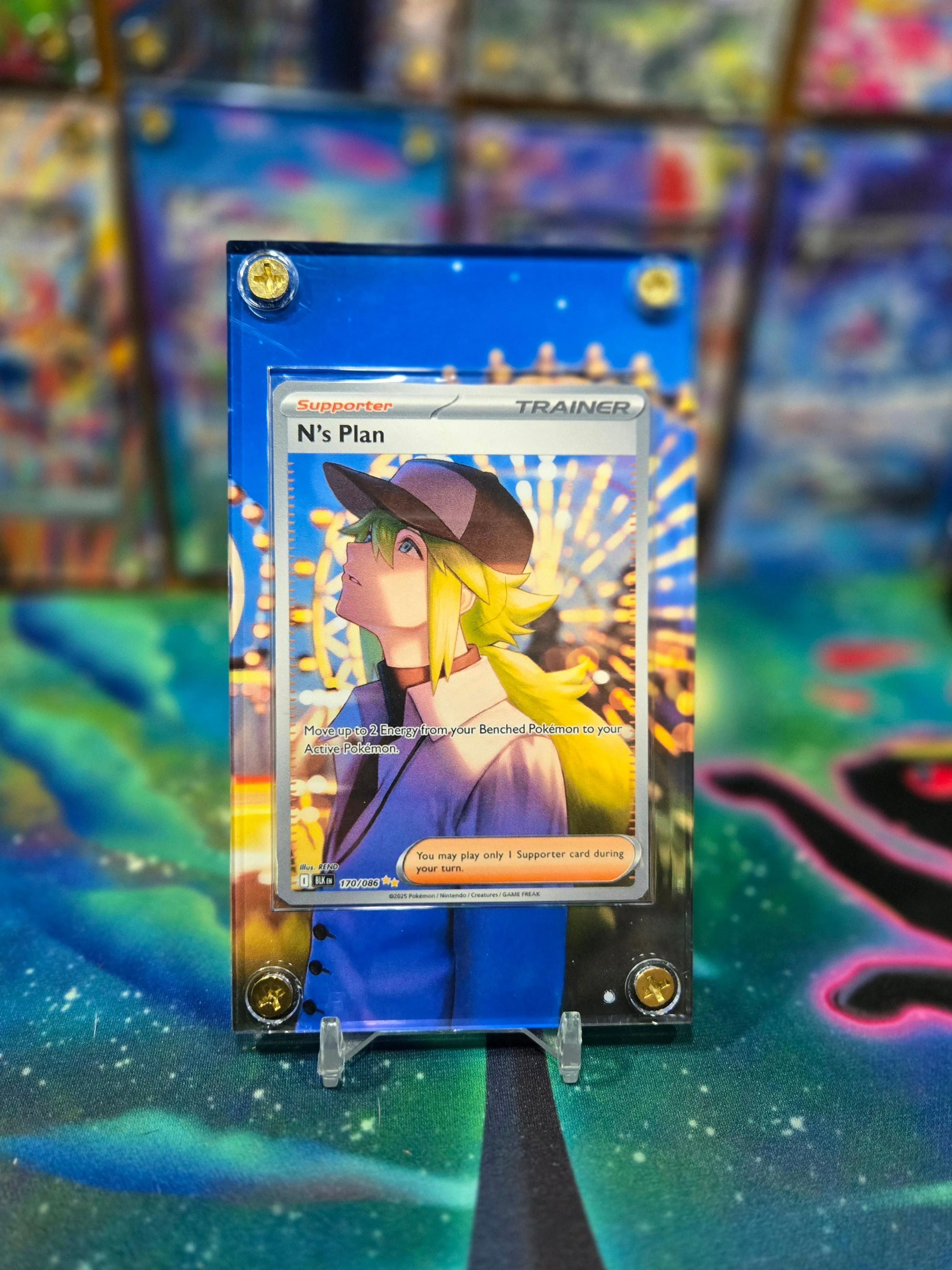 Pokemon N's Plan SIR 170/086 Black Bolt Extended Art Case  Whatnot: Shop,  Sell, Connect