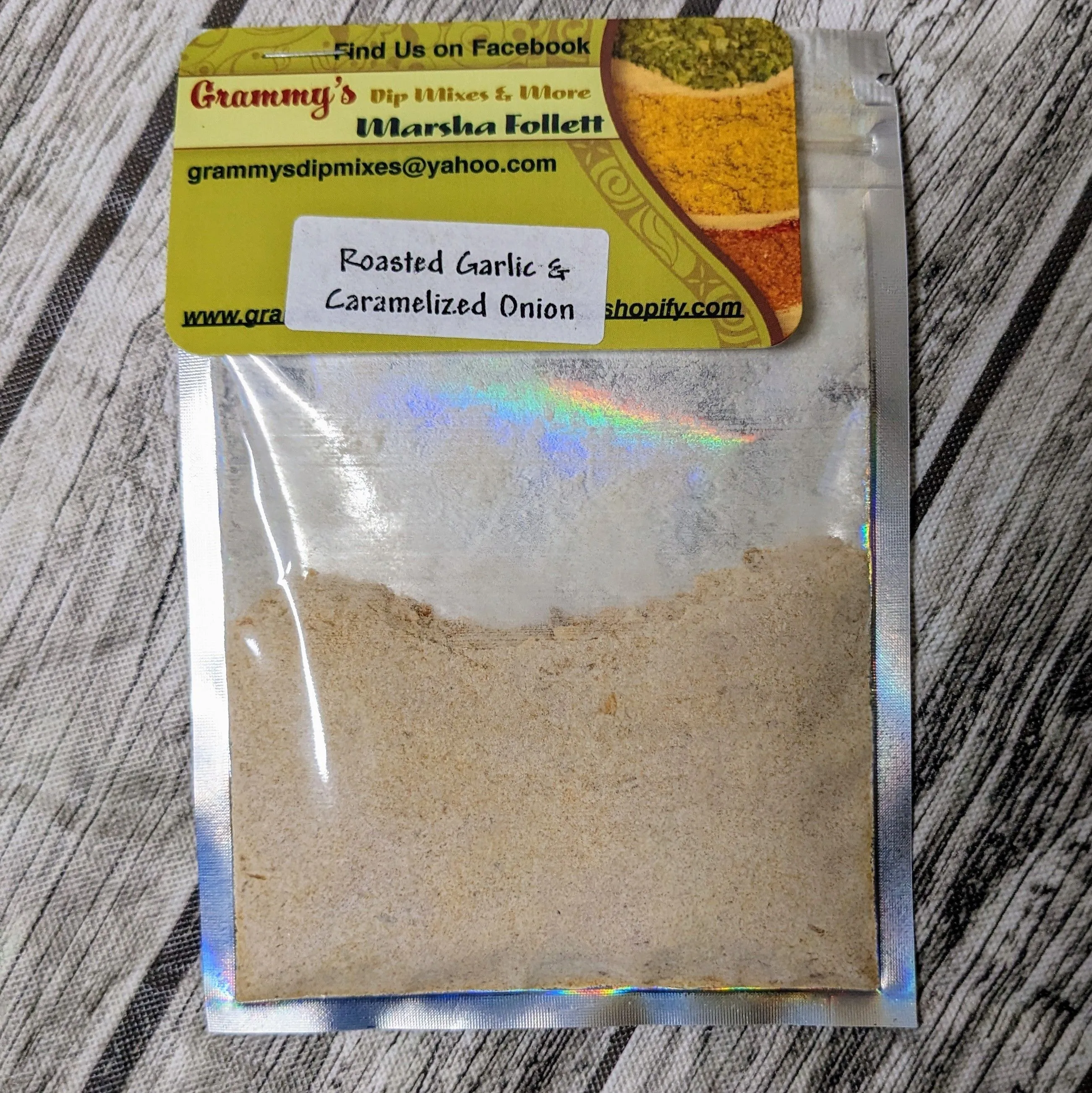 Product image for Roasted Garlic & Caramelized Onion Dip Mix