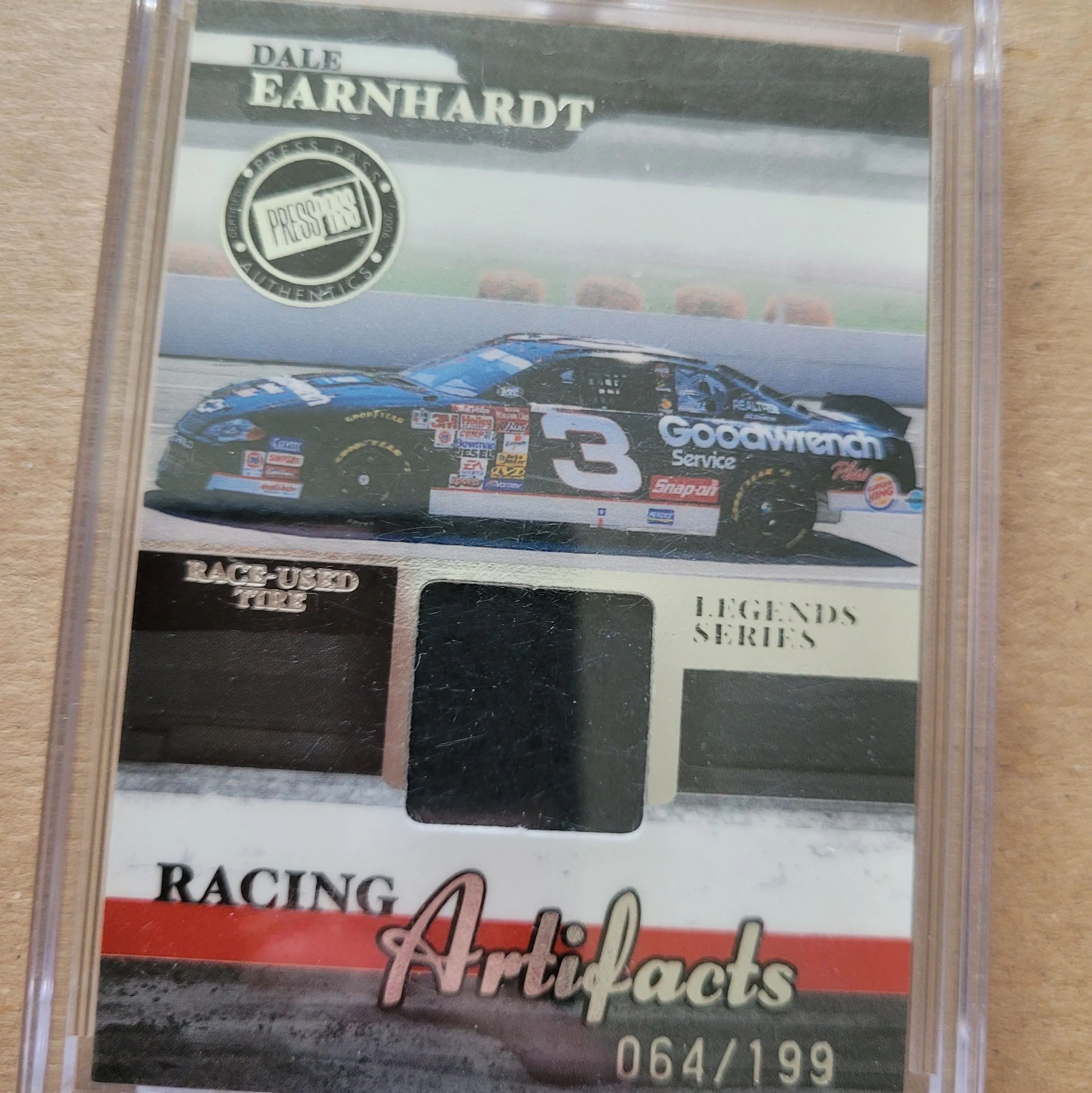 Product image for 2006 Dale Earnhardt Senior Racing Artifacts Race Used Tire