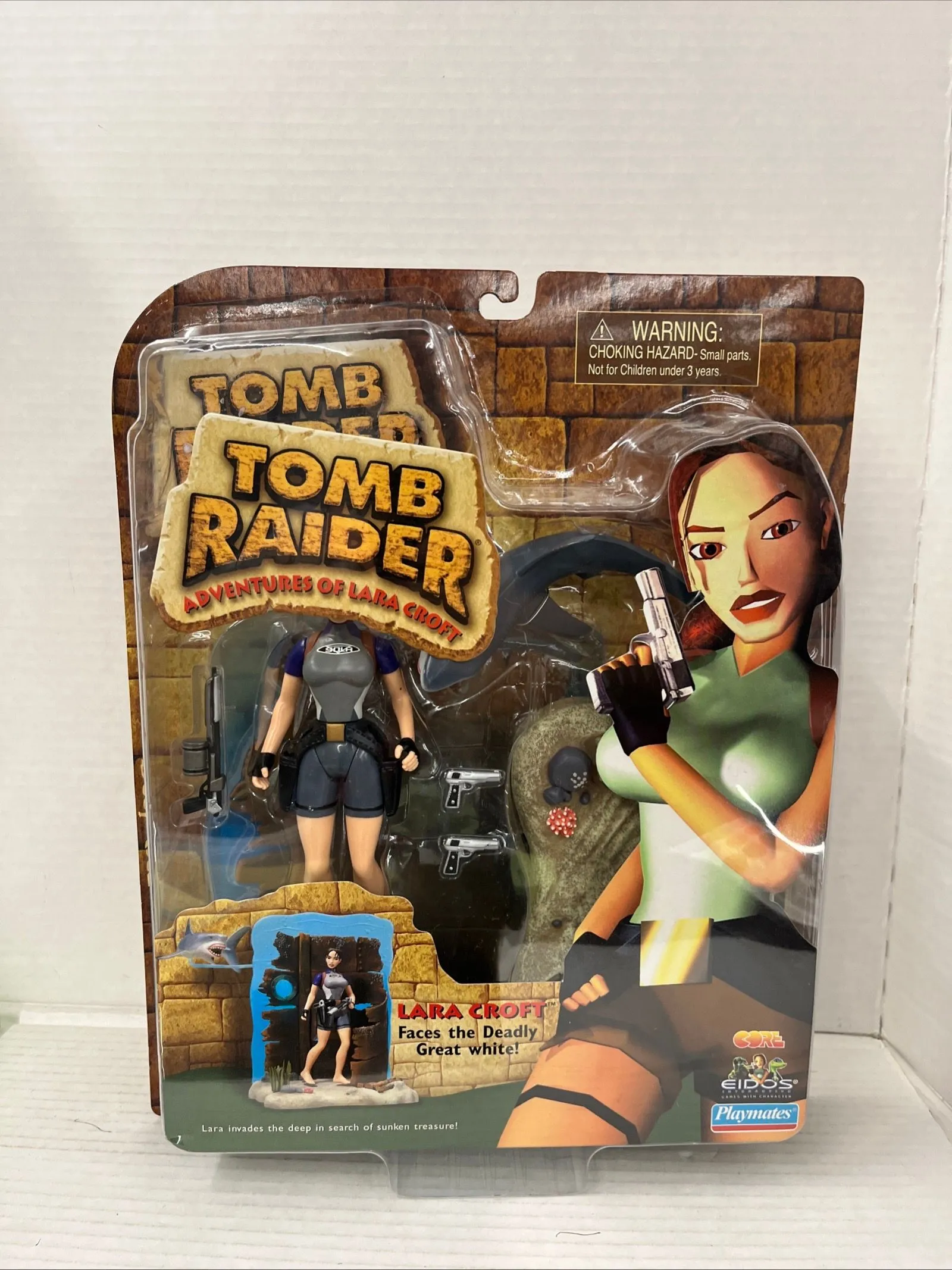 Product image for TOMB RAIDER ADVENTURES OF LARA CROFT FACES DEADLY GREAT WHITE (1999)