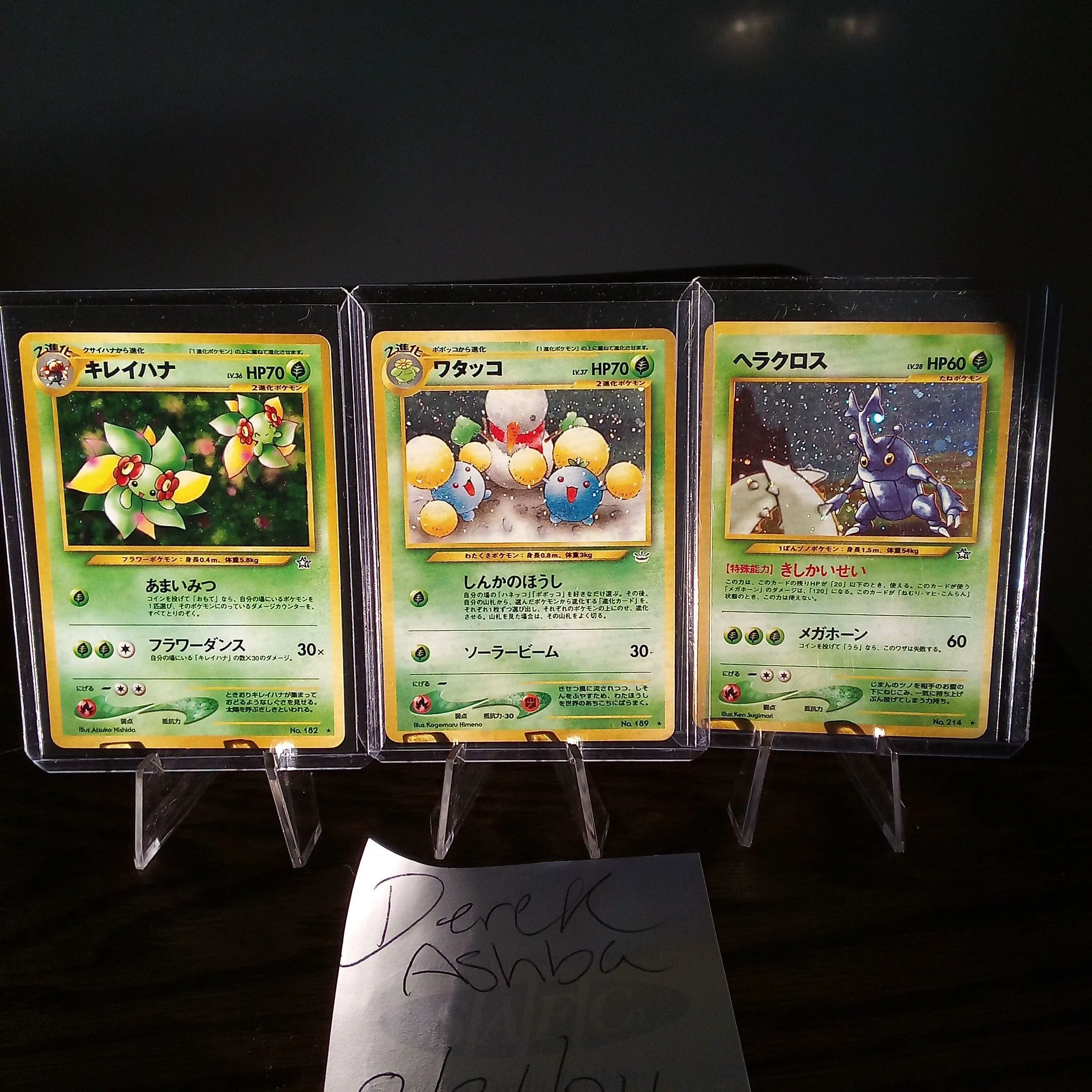 Pokemon 1996 Japanese neo Holo lot of 3  Whatnot: Shop, Sell, Connect