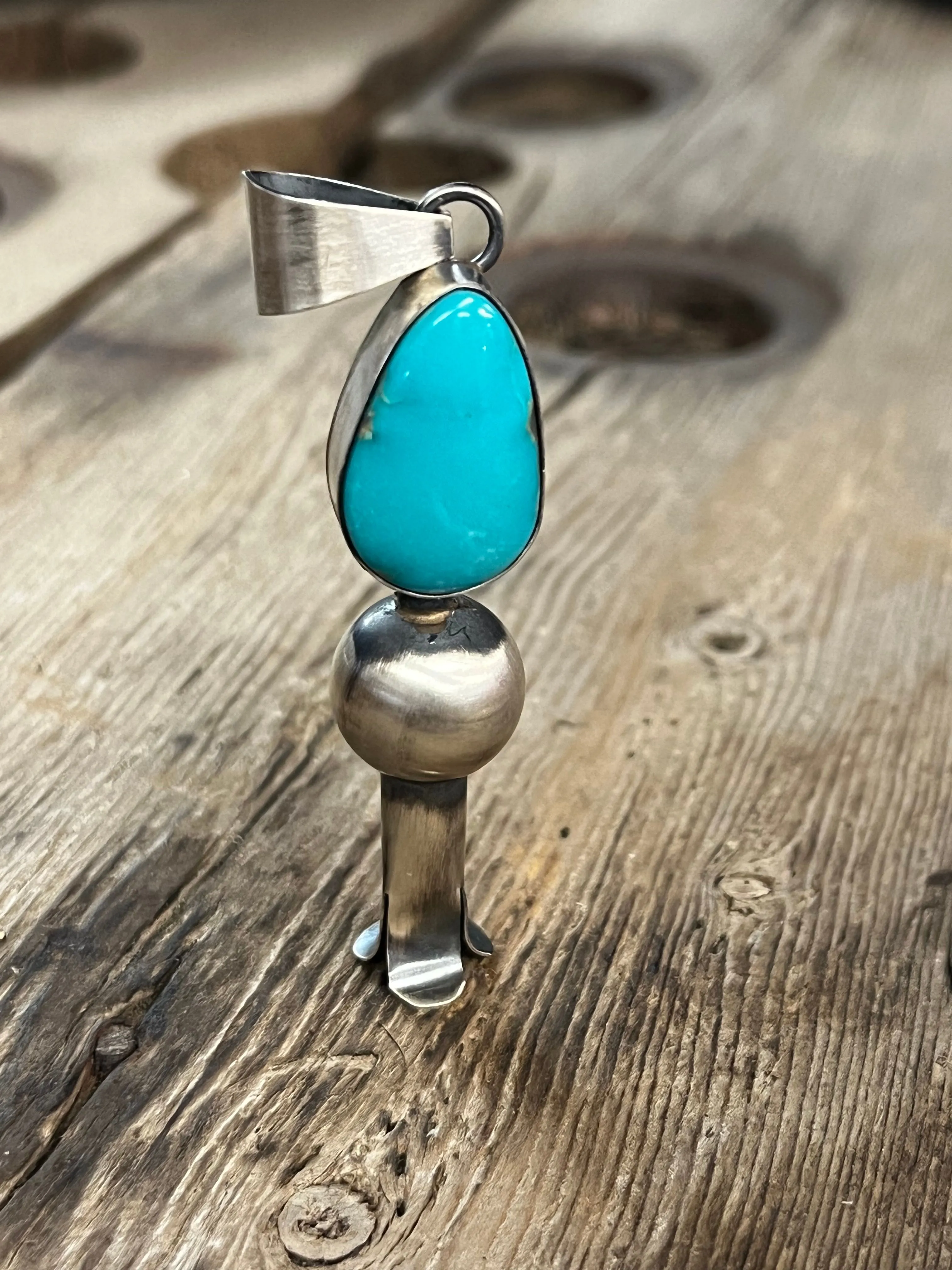 Product image for #7 Kingman Blossom Pendant