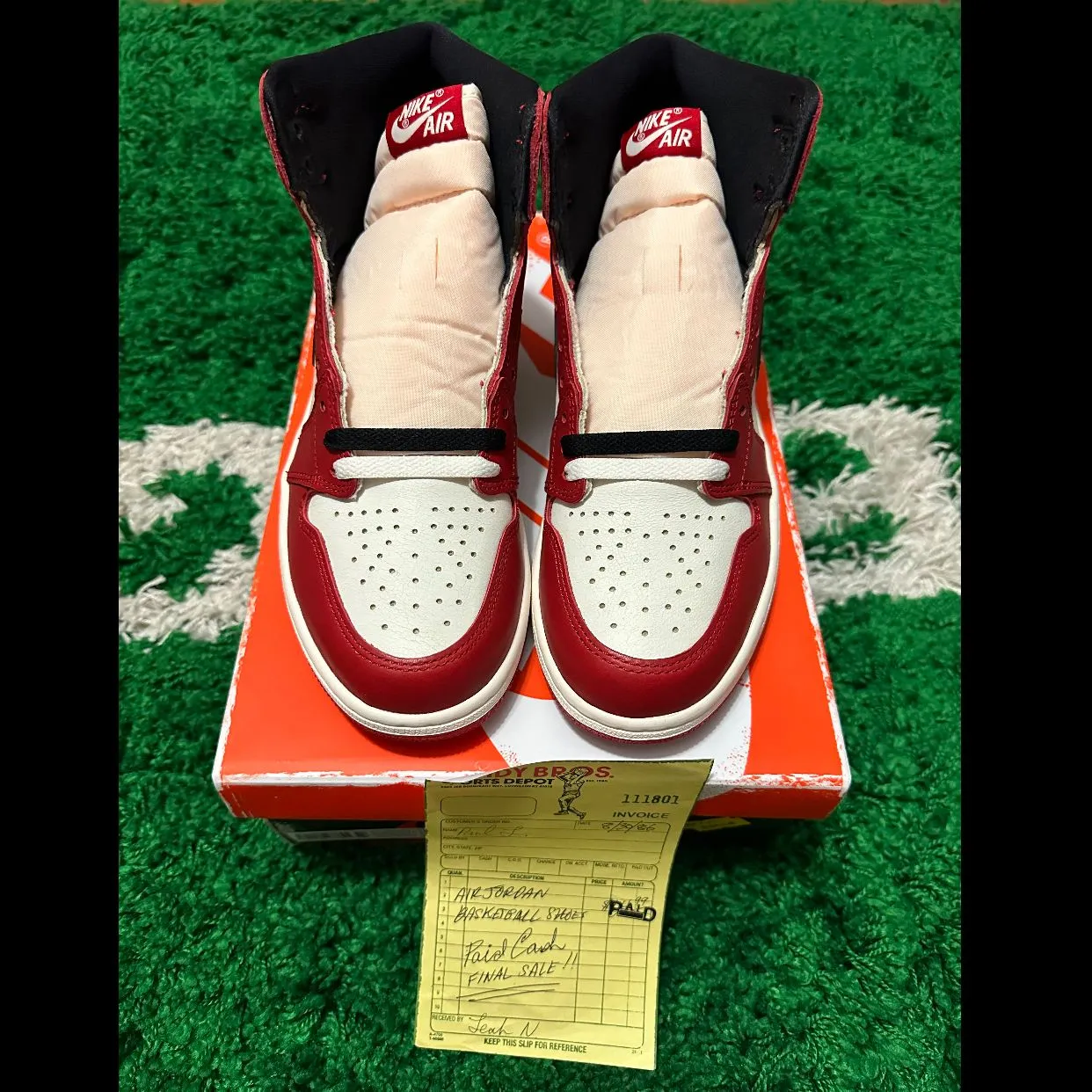 Product image for Jordan 1 High Retro OG Lost & Found Size 6Y