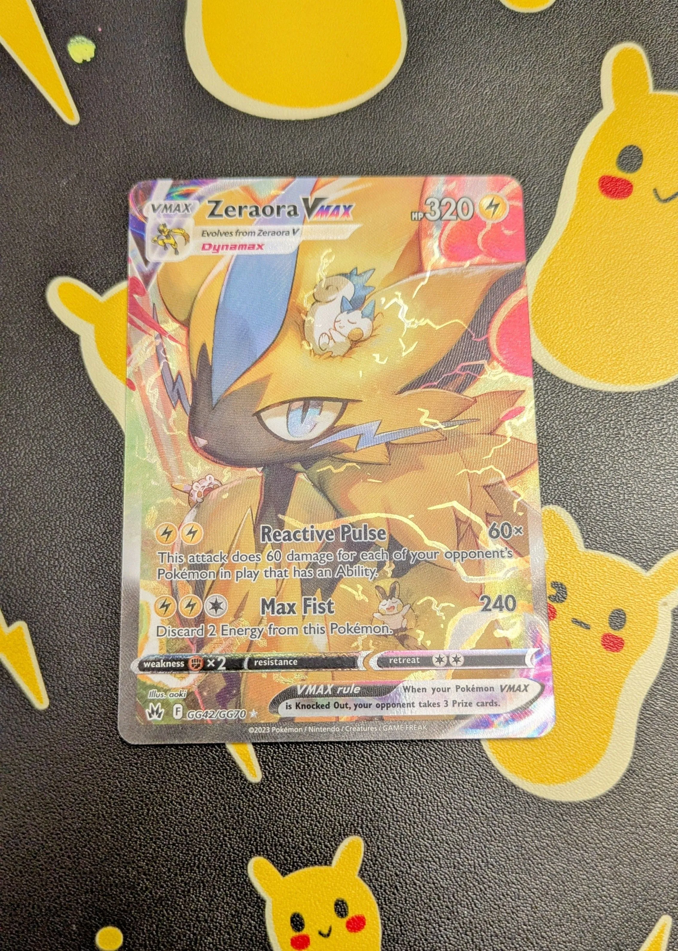 Product image for Pokemon - Zeraora Vmax #GG42