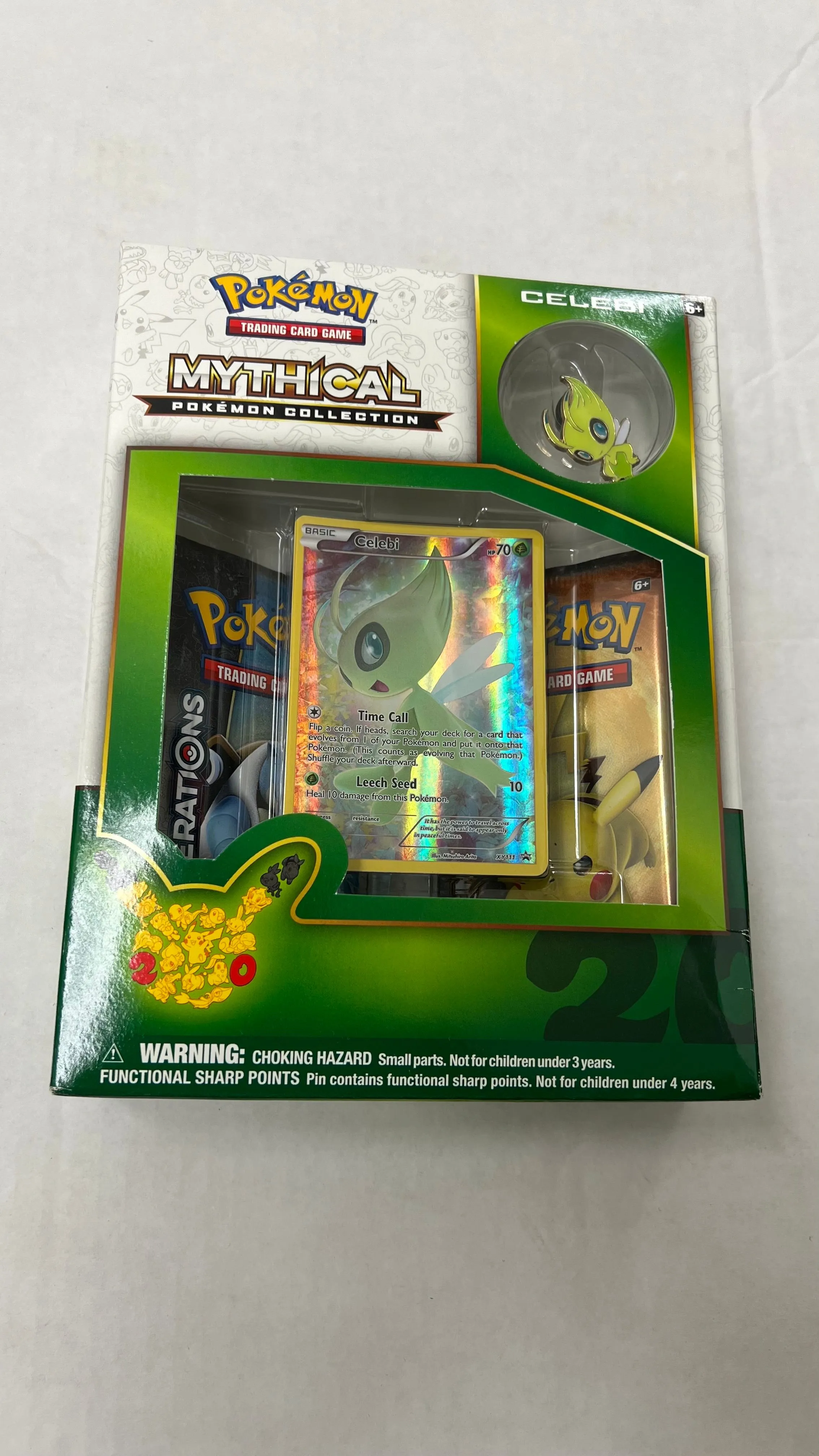 Product image for Mythical Pokémon Collection Box - Celebi