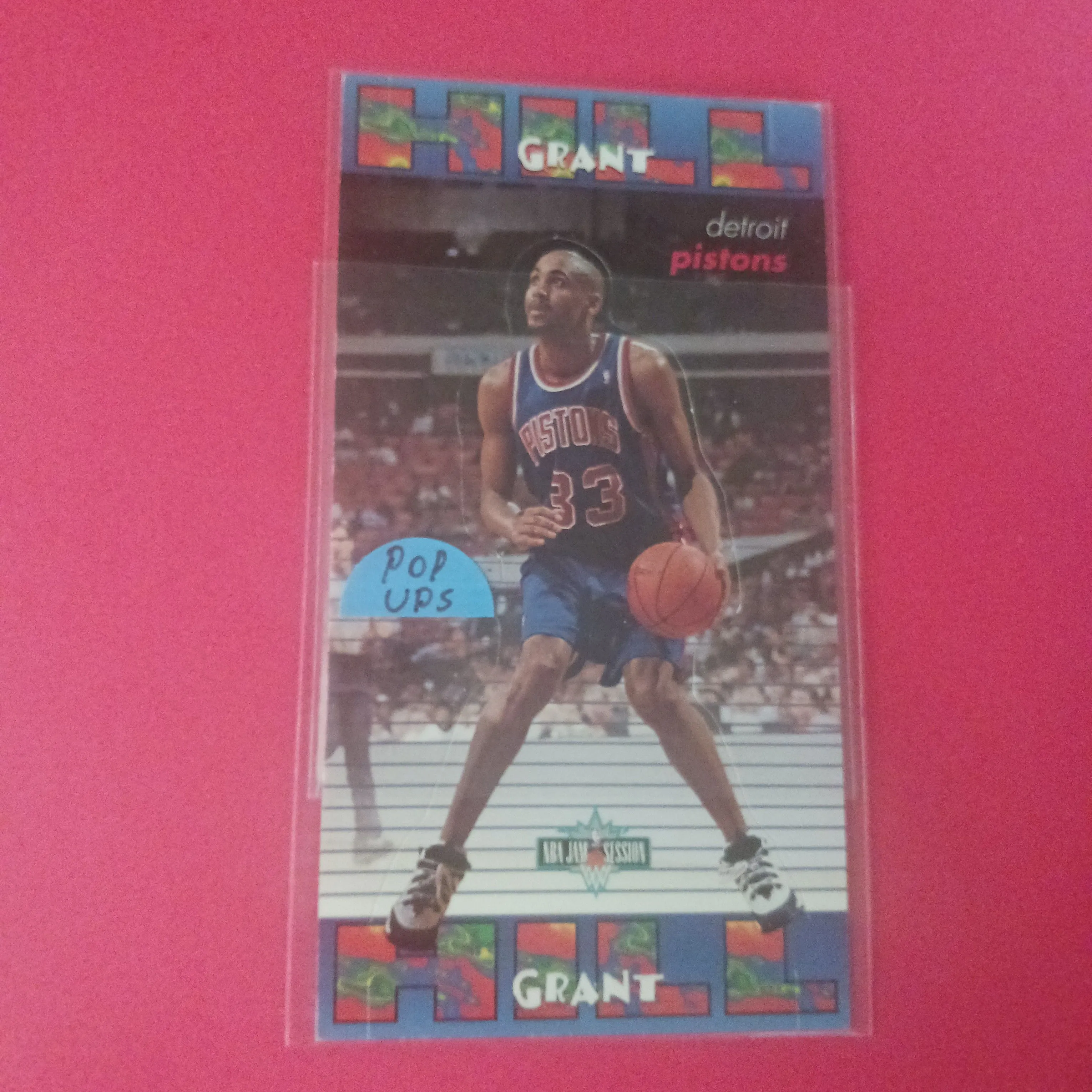 Product image for Grant Hill 1995-96 Jam Session Pop Ups Tall Boy