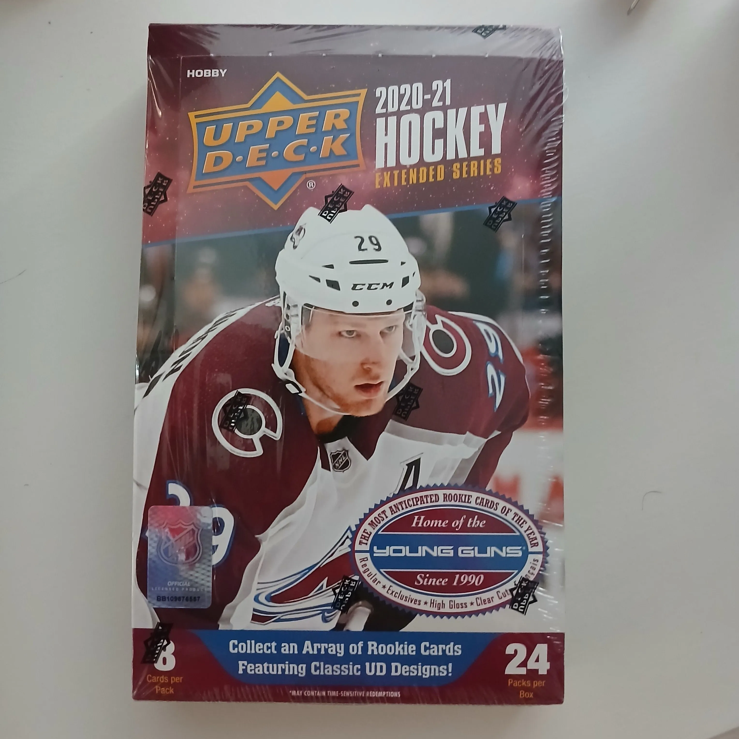 Product image for 2020-21 Upper Deck Extended Series Hobby Ripped and Shipped No Base