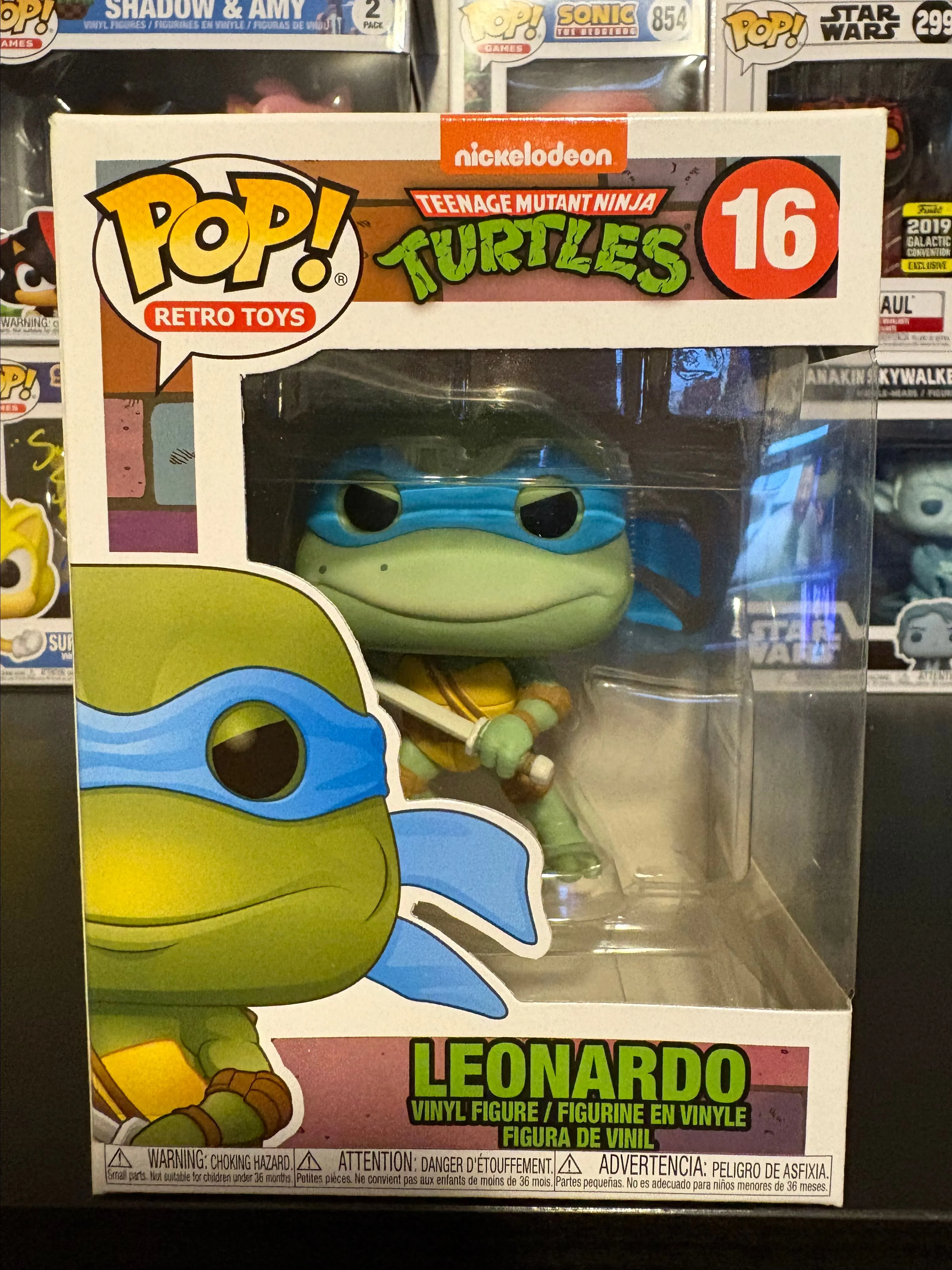 Product image for (Retro Toys)Ninja Turtles Leonardo 16