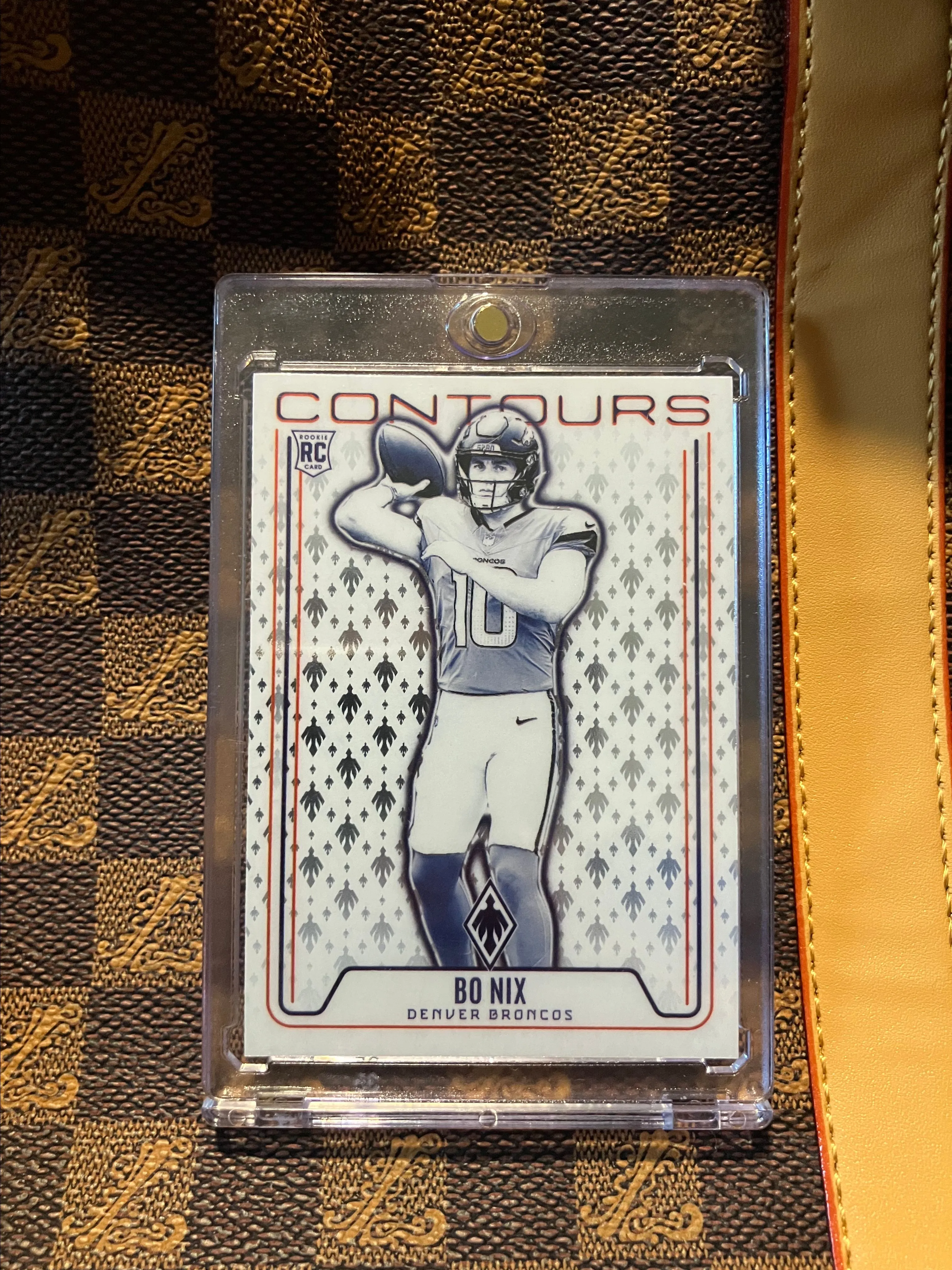Product image for bo nix white contours rookie
