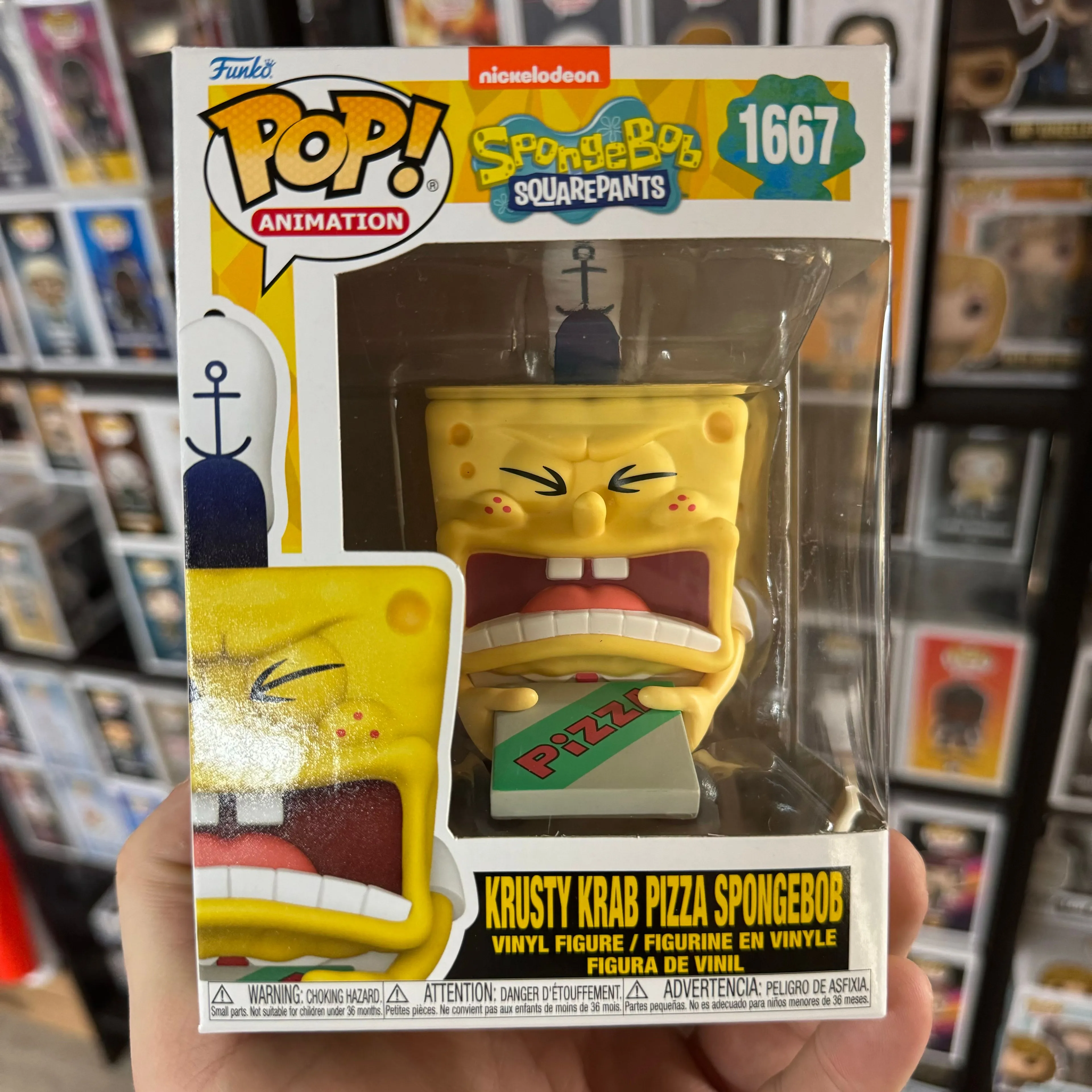 Product image for SpongeBob Krusty Krabs Pizza 1667