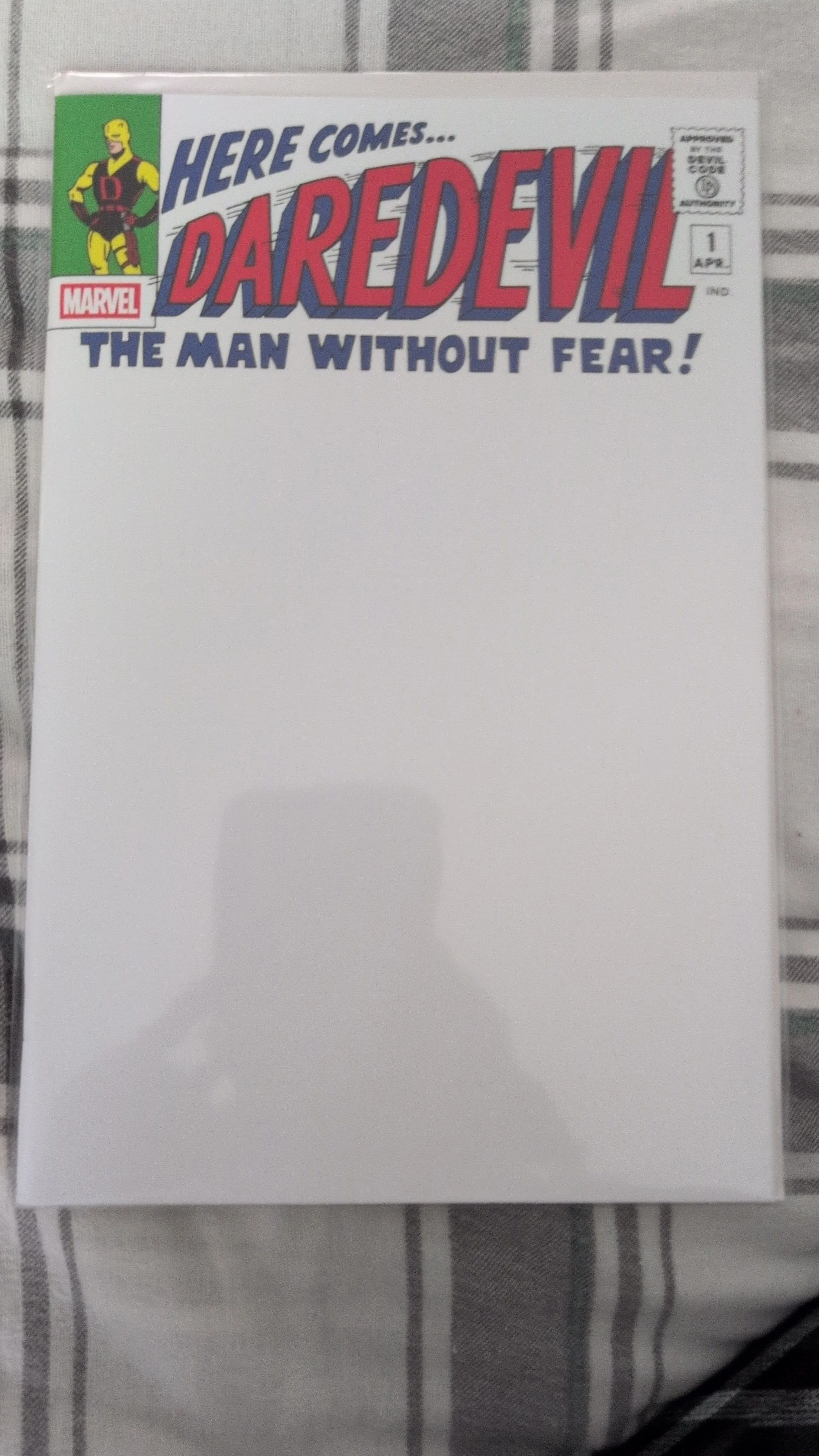 Product image for daredevil #1 blank sketch cover 