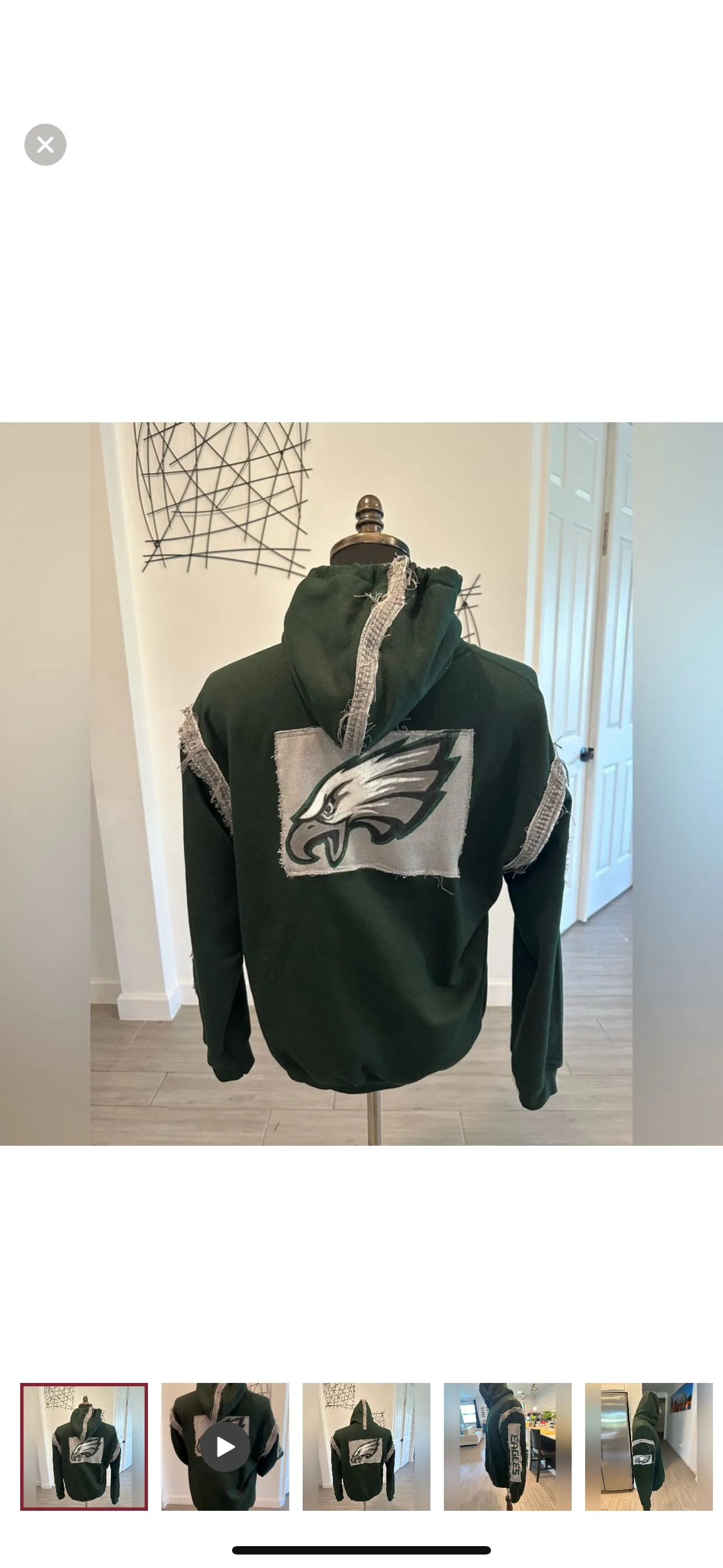 Product image for Custom eagles hoodie
