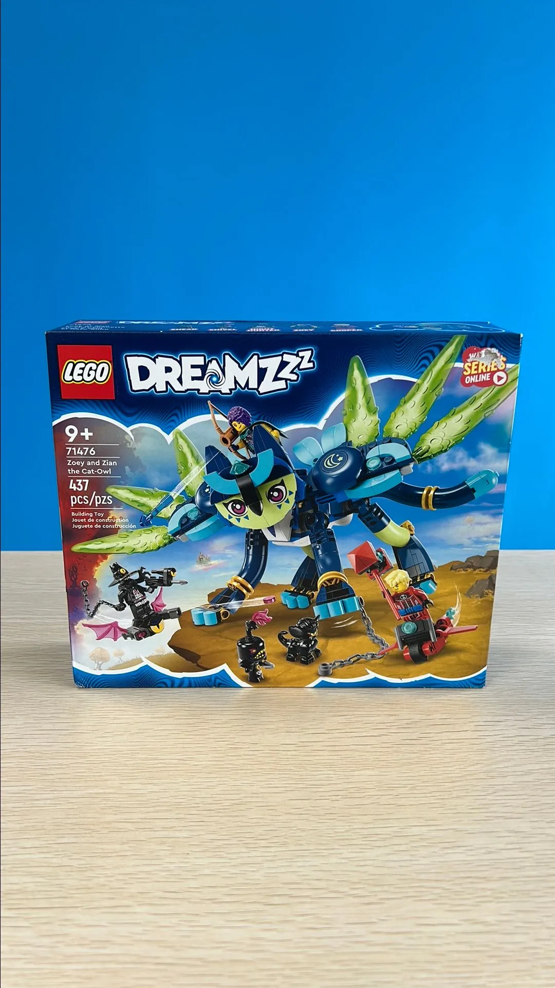 Product image for 71476 Zoey and Zian The Cat-Owl