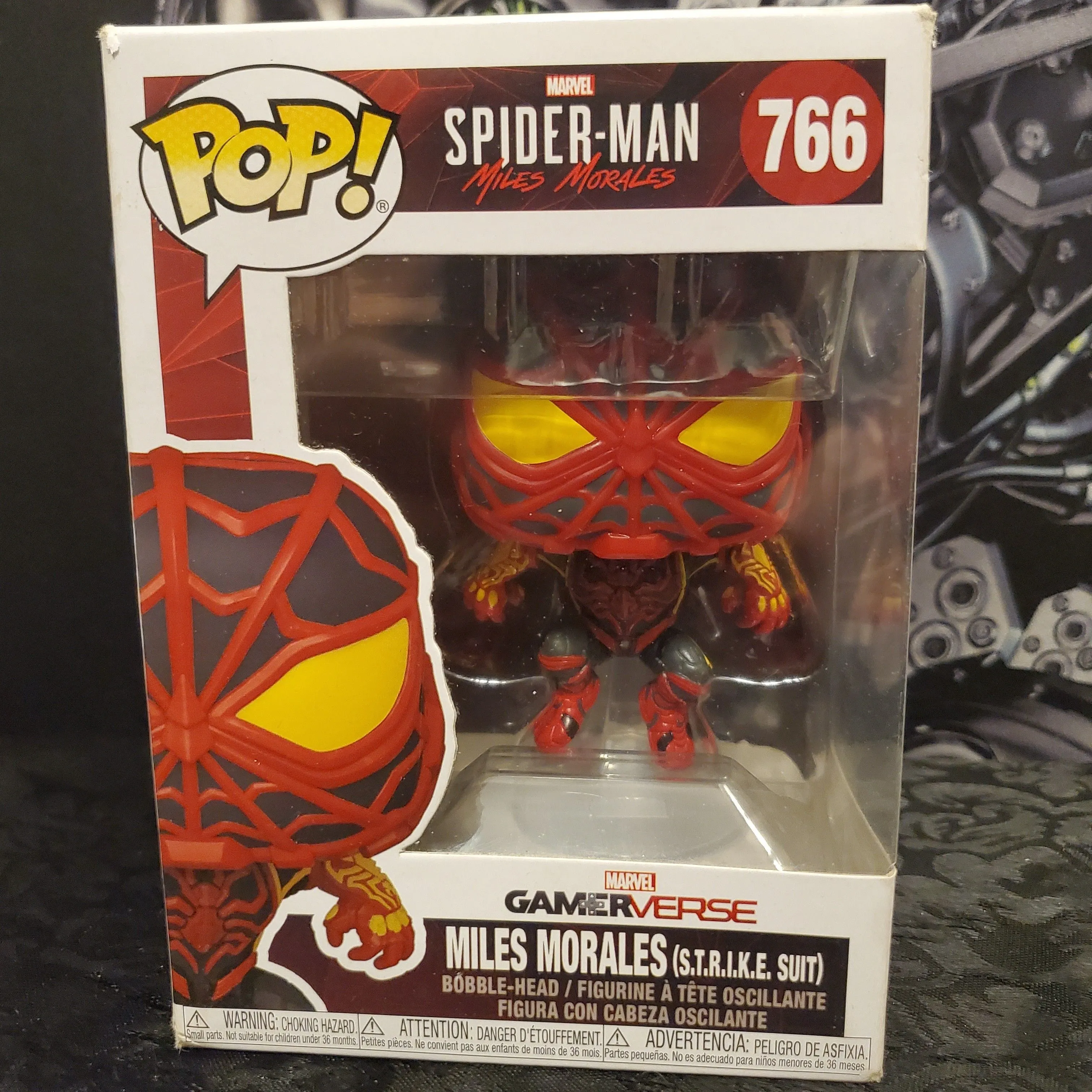 Product image for Spider-Man miles Morales strike suit,  toys 