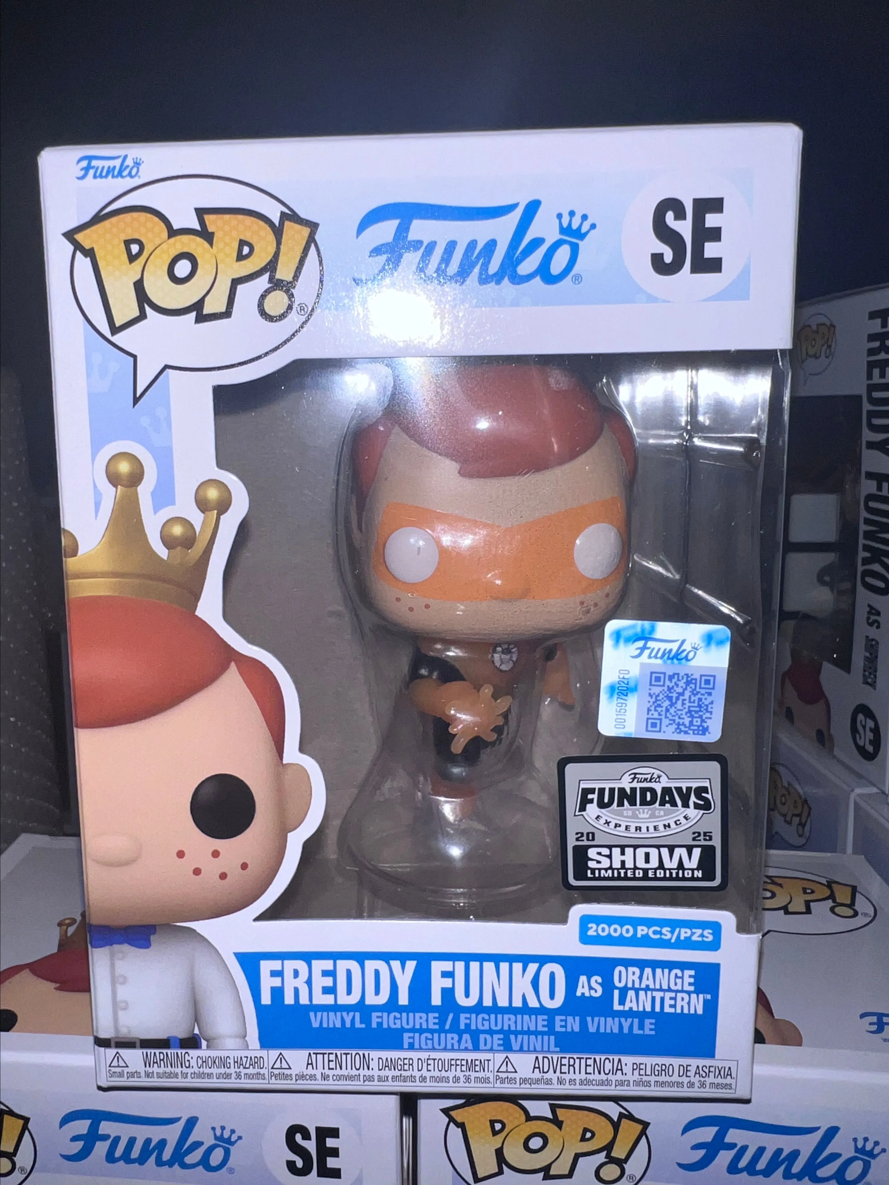 Product image for Fundays 2025 Freddy Funko as Orange Lantern LE2000