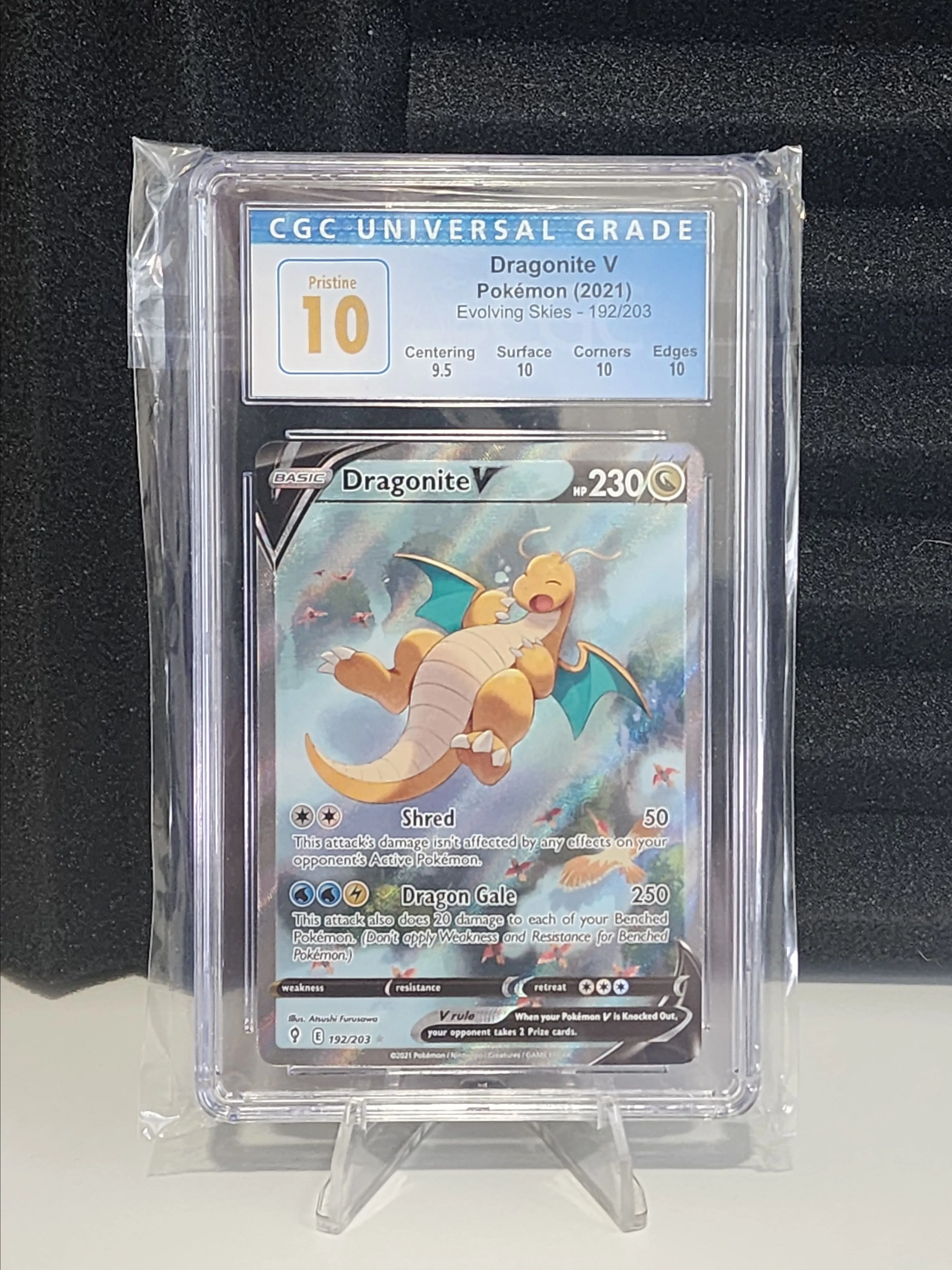 CGC Pristine 10 Dragonite V Alt Art Evolving Skies 2021 Pokemon Card #192  with Sub Grades  Whatnot: Shop, Sell, Connect