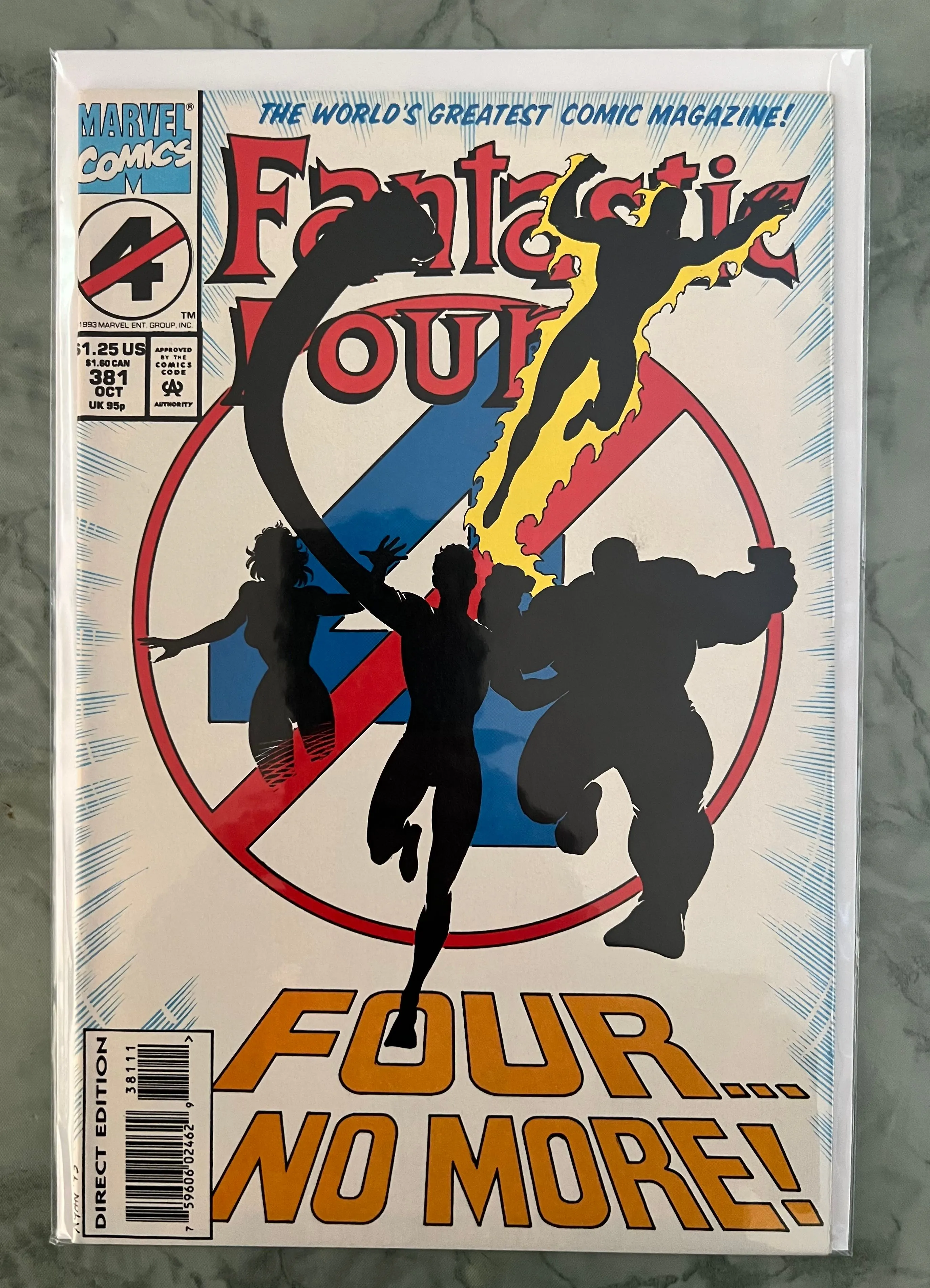 Product image for FANTASTIC FOUR 381 DOCTOR DOOM 1993