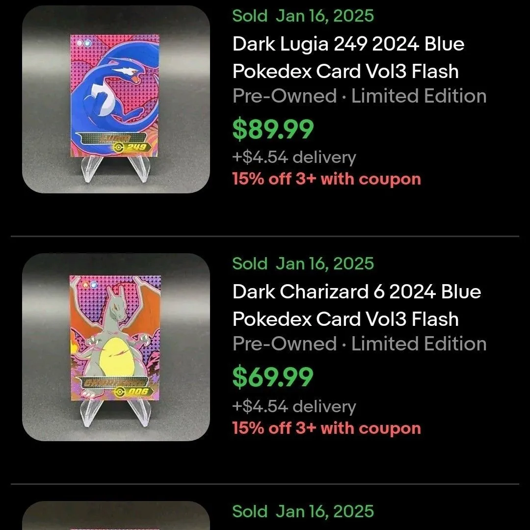 NEW Sealed Pokemon Pokdex Box - Vol. 2 YELLOW - 25 Sticker Packs (US)