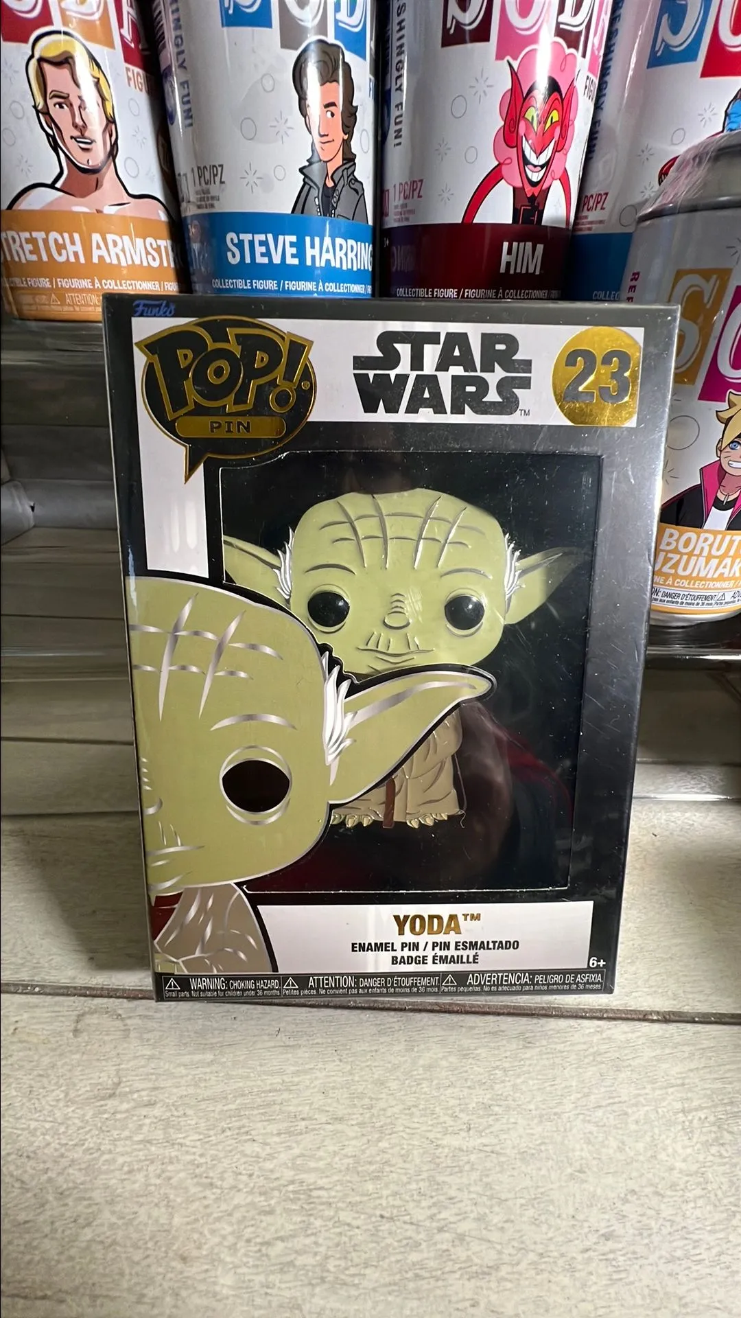 Product image for Funko Pop Pins - Yoda