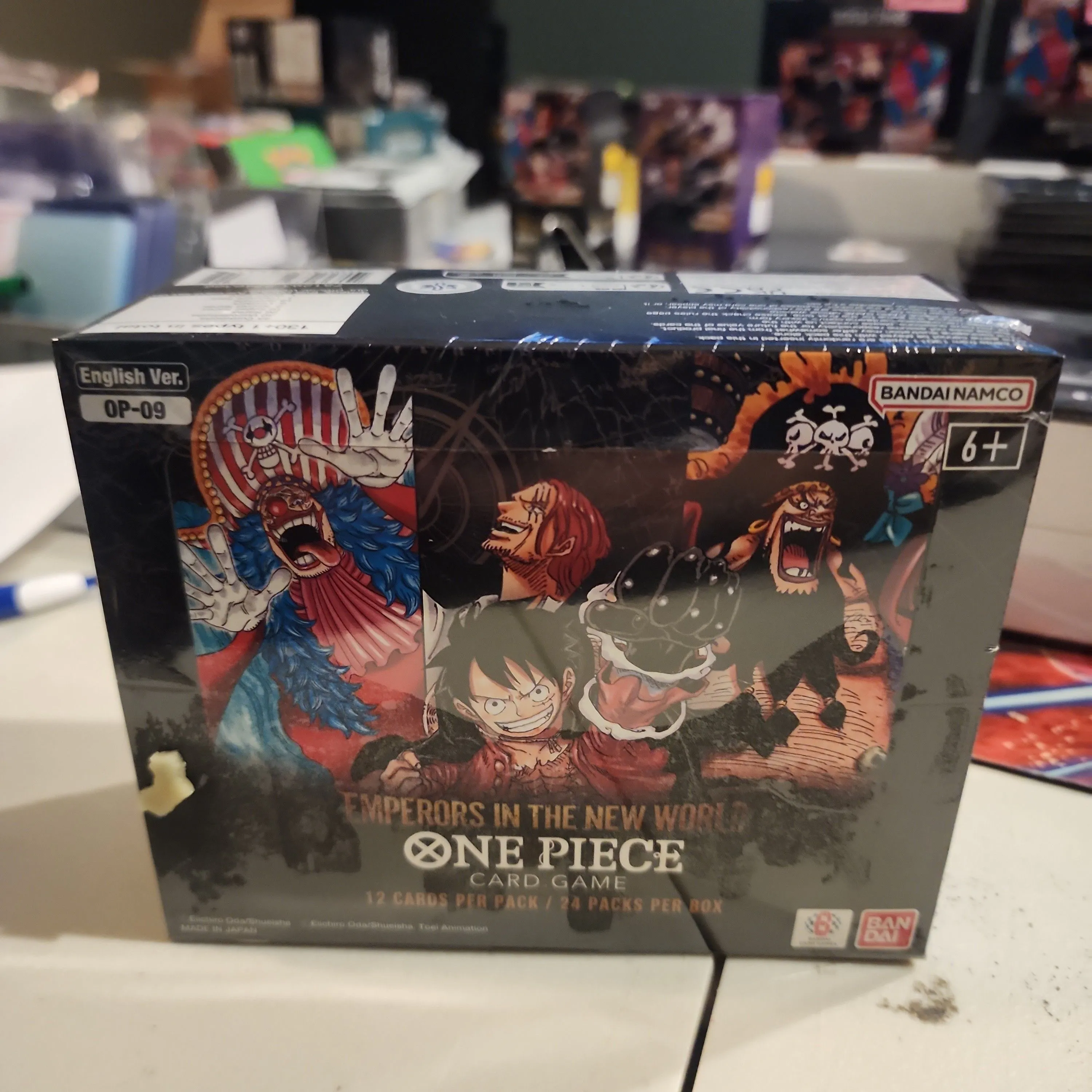english op09 booster box ONE PIECE CCG OP-09 Booster Box SEALED