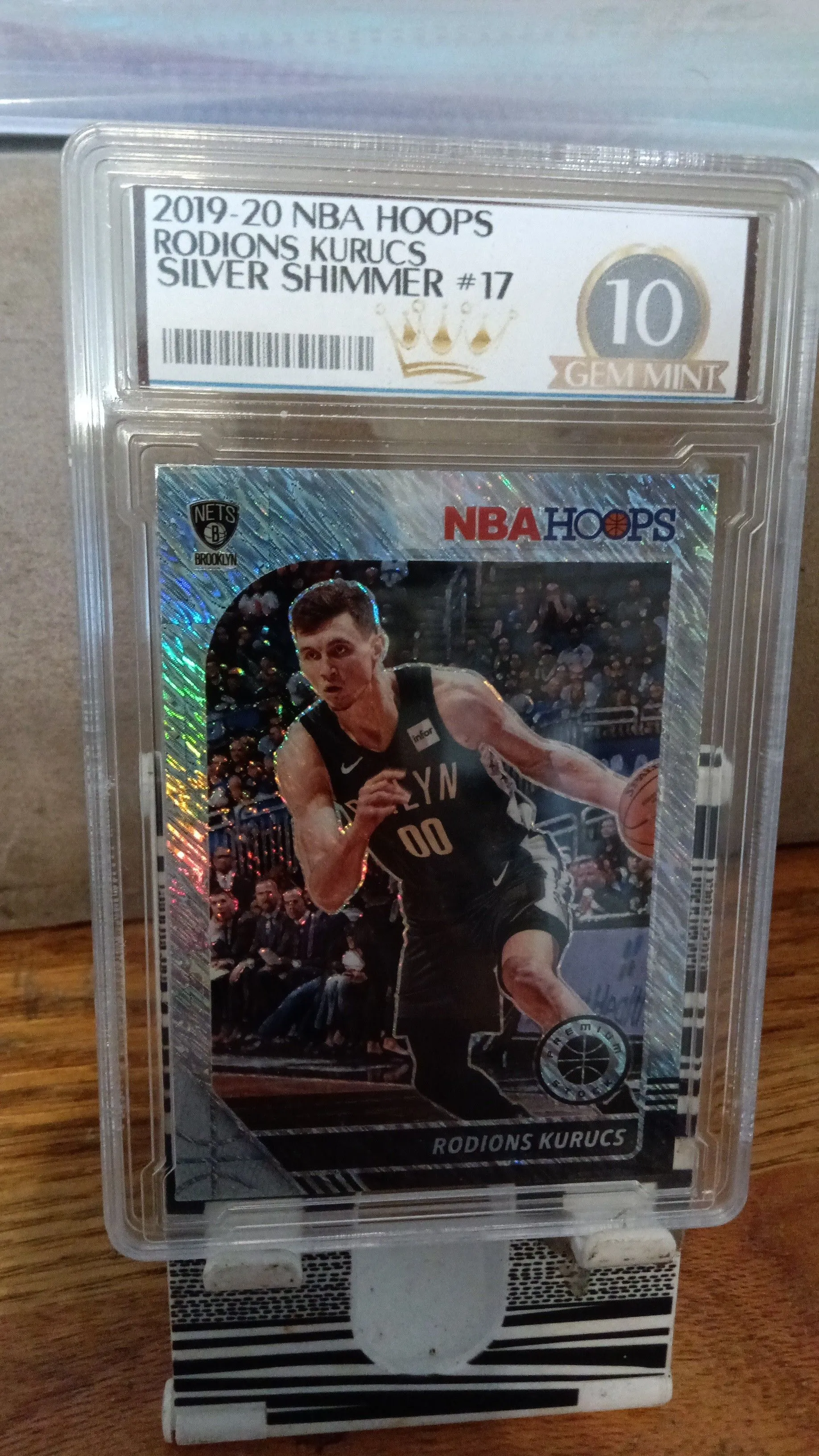 Product image for Graded Rodion Kurucs NBA Basketball Trading Card 