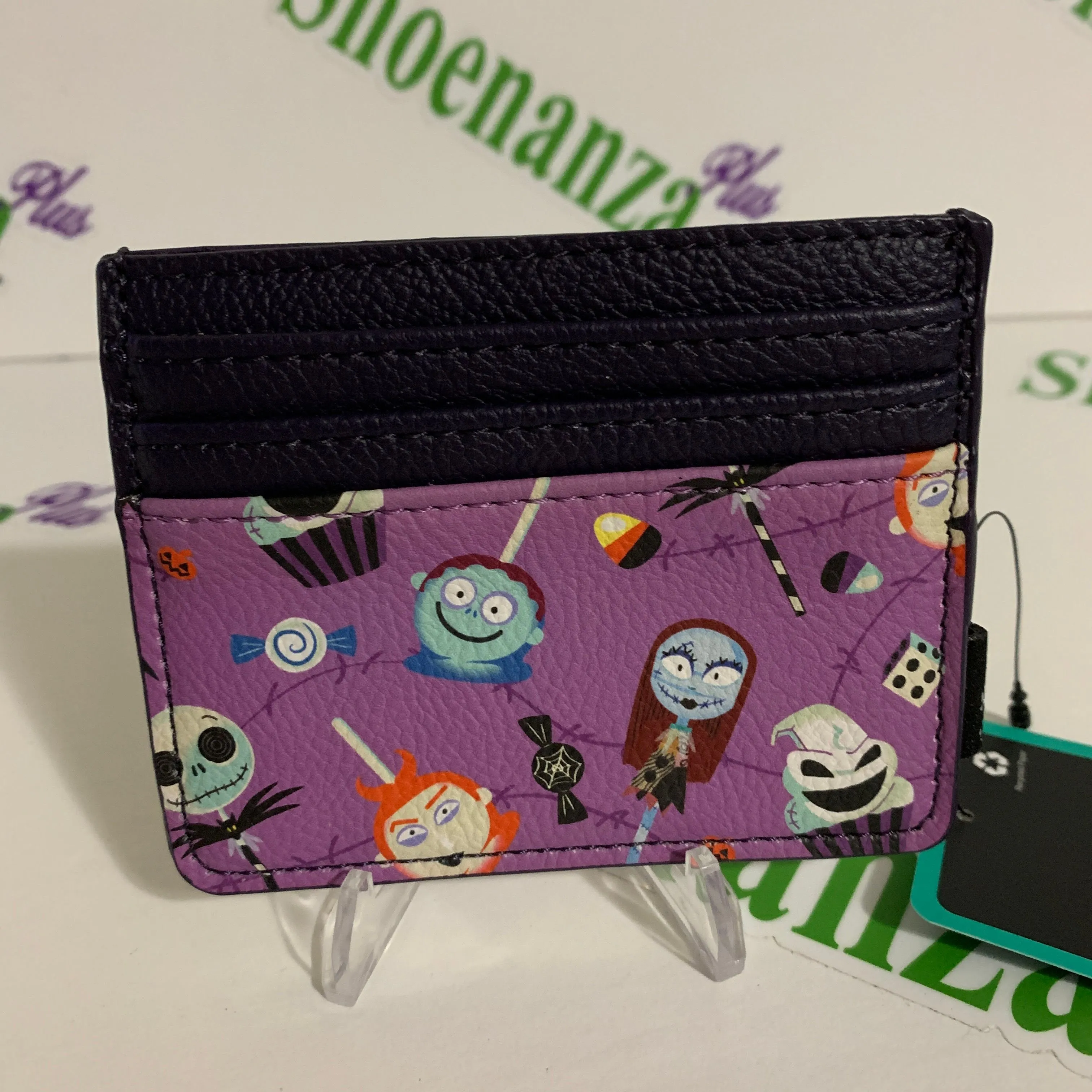 Product image for Loungefly Cardholder Nightmare Before Christmas Candy Jack Sally Card Holder
